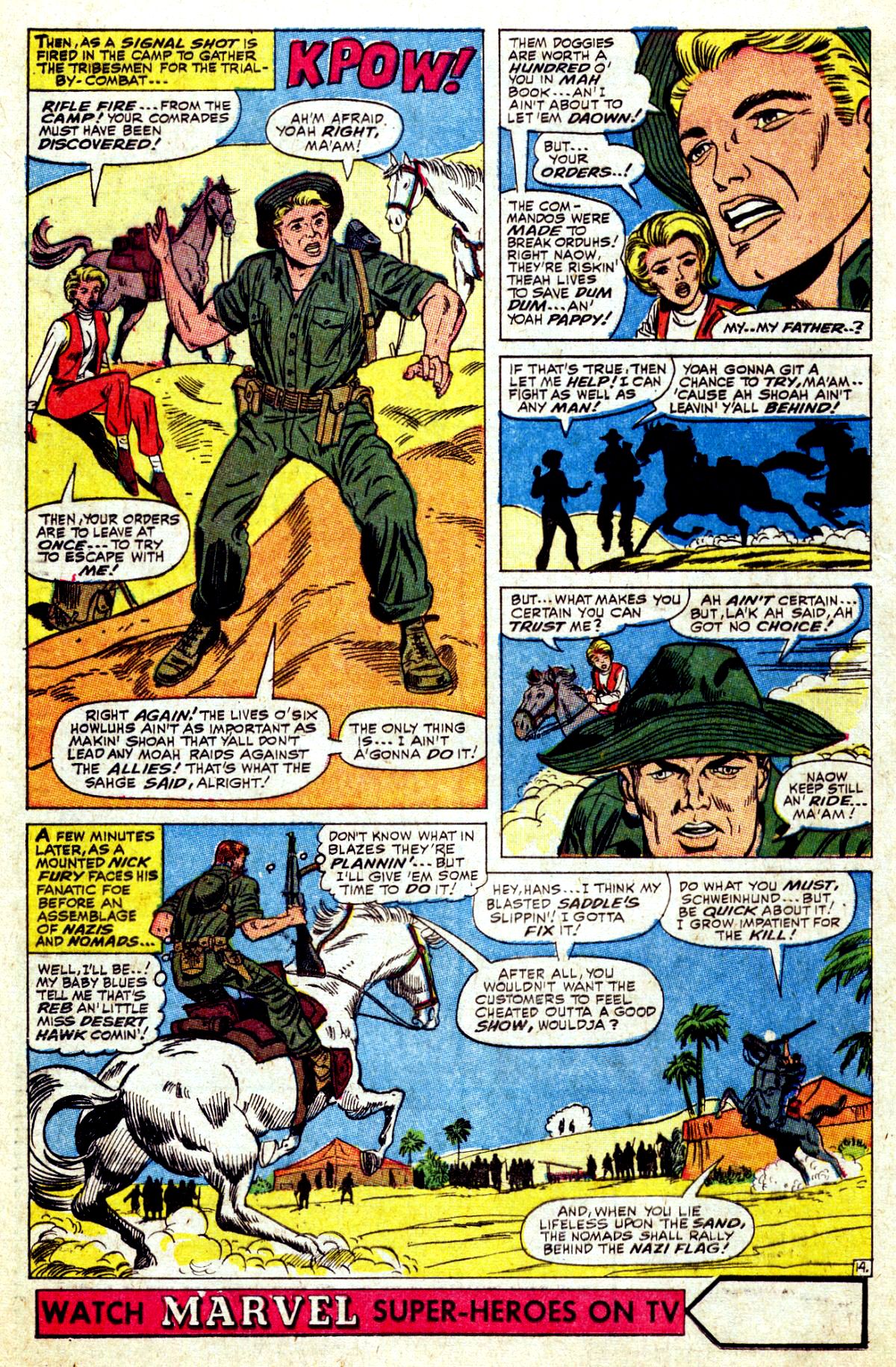 Read online Sgt. Fury comic -  Issue #37 - 20