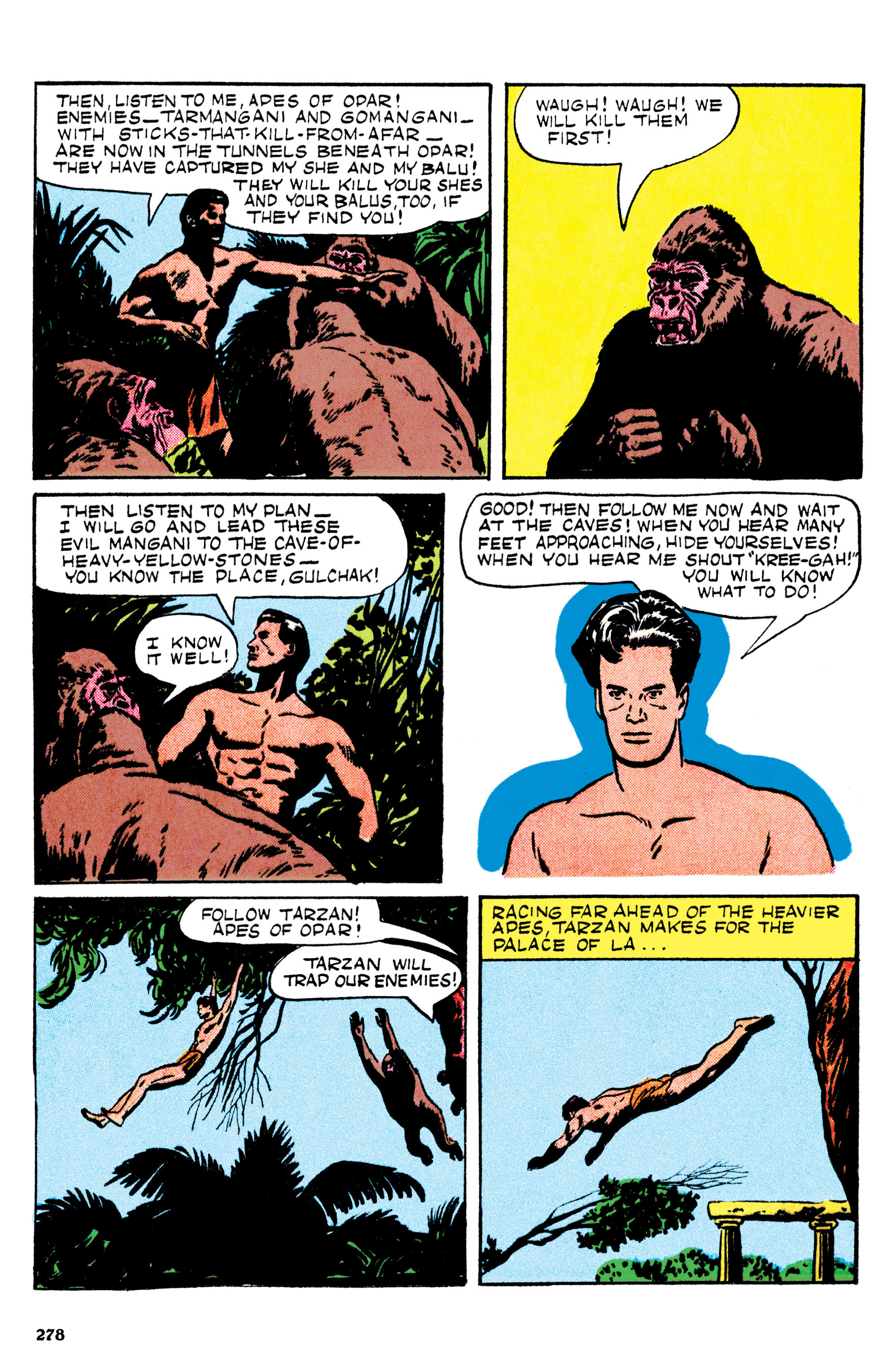 Read online Edgar Rice Burroughs Tarzan: The Jesse Marsh Years Omnibus comic -  Issue # TPB (Part 3) - 80