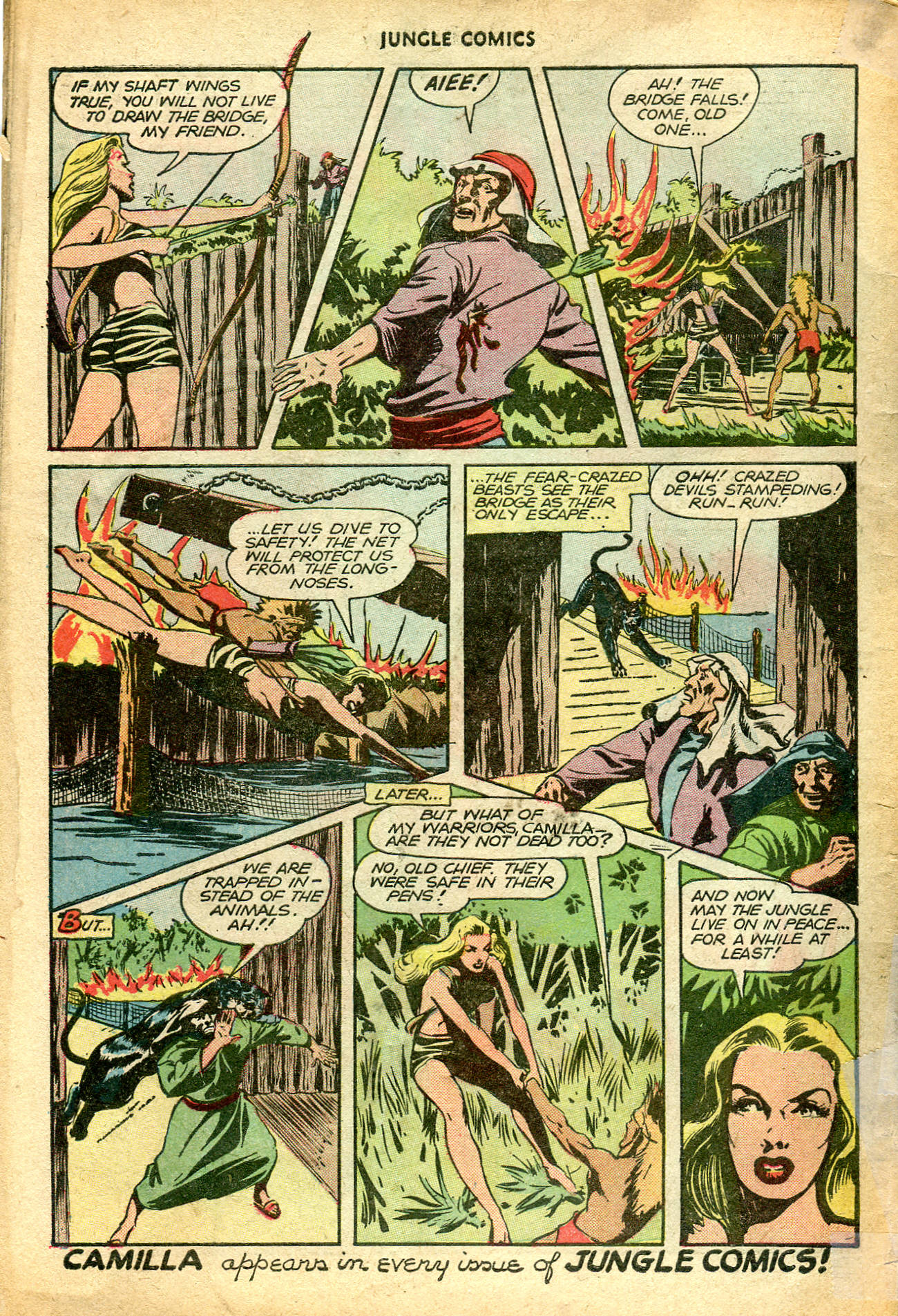 Read online Jungle Comics comic -  Issue #82 - 50