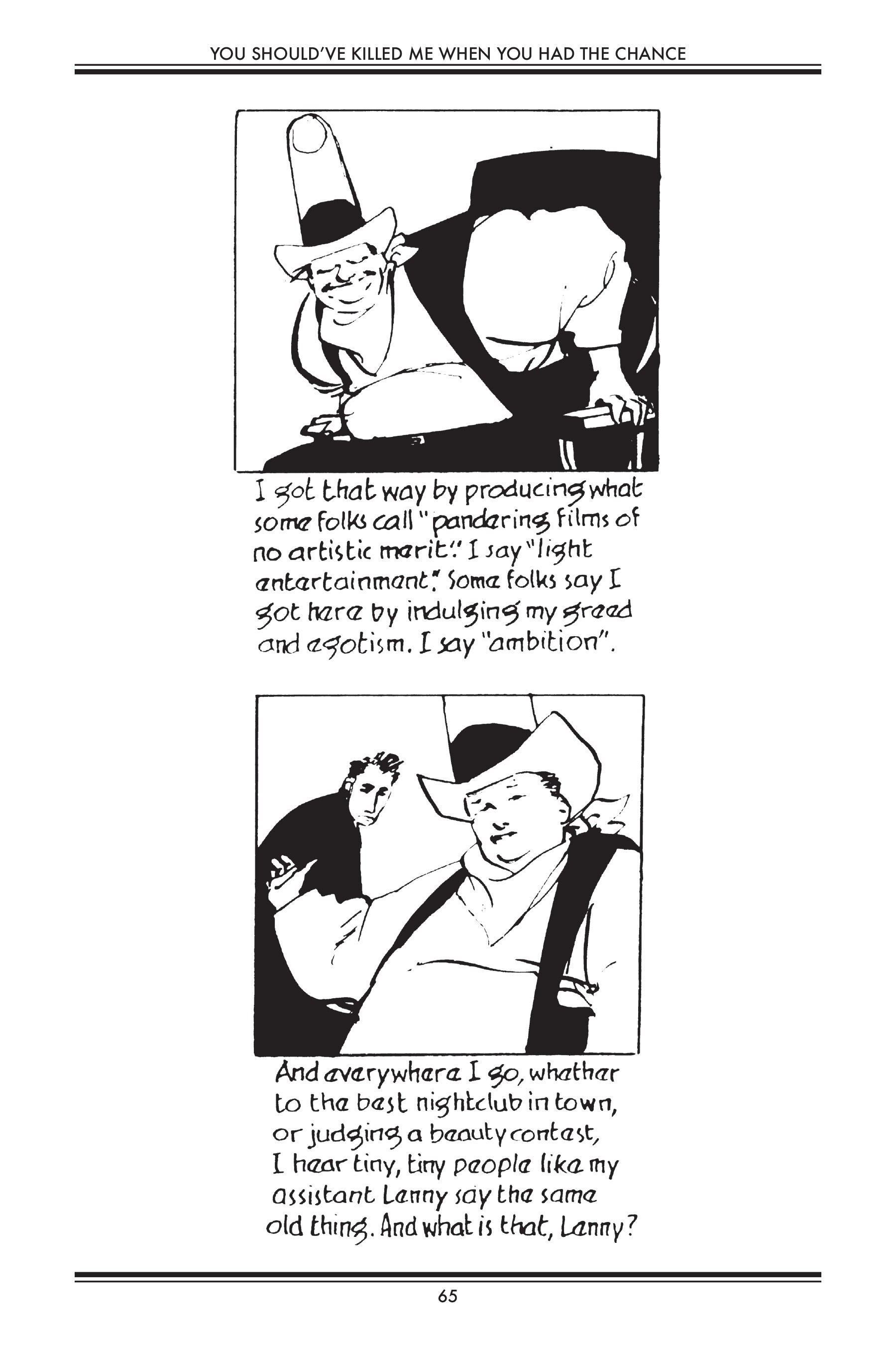 Read online You Should Have Killed Me When You Had The Chance!: Quality Jollity Super Special comic -  Issue # TPB - 65