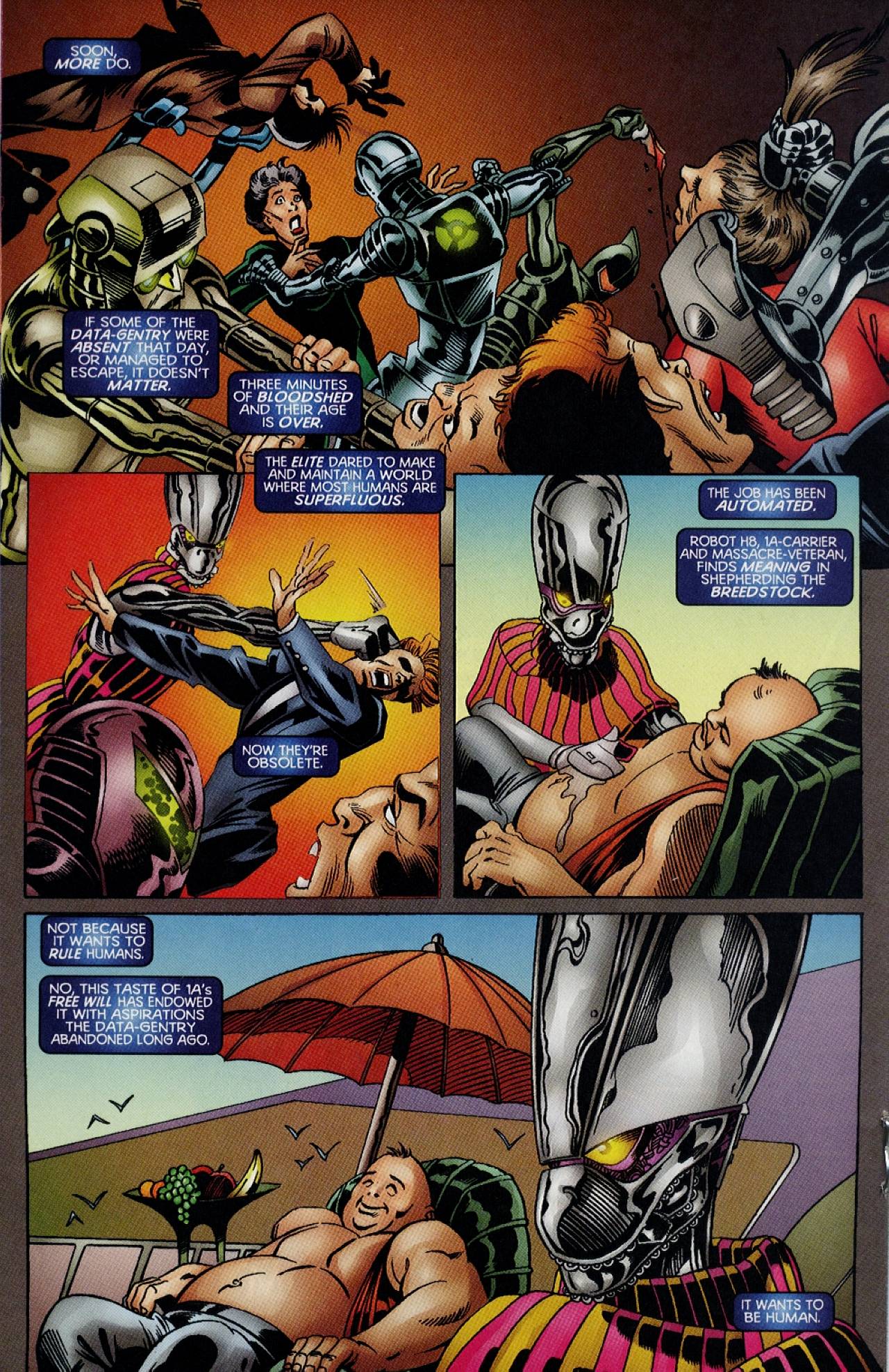 Read online Magnus Robot Fighter (1997) comic -  Issue #10 - 13