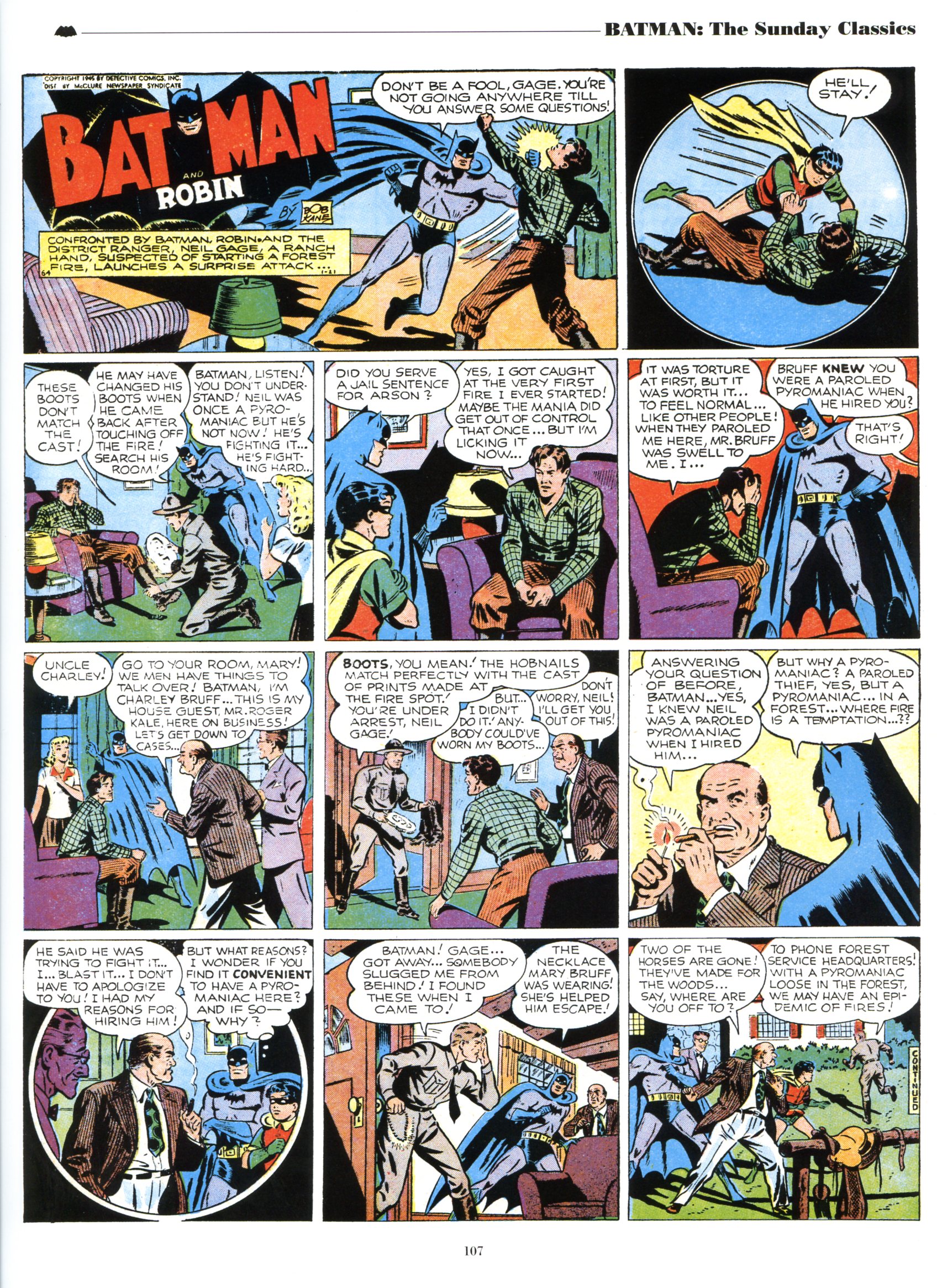 Read online Batman: The Sunday Classics comic -  Issue # TPB - 113