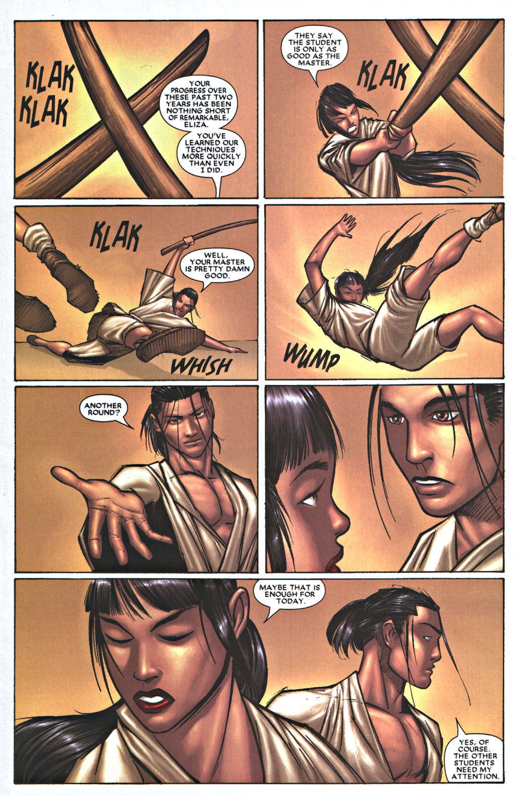 Read online Elektra: The Hand comic -  Issue #3 - 21