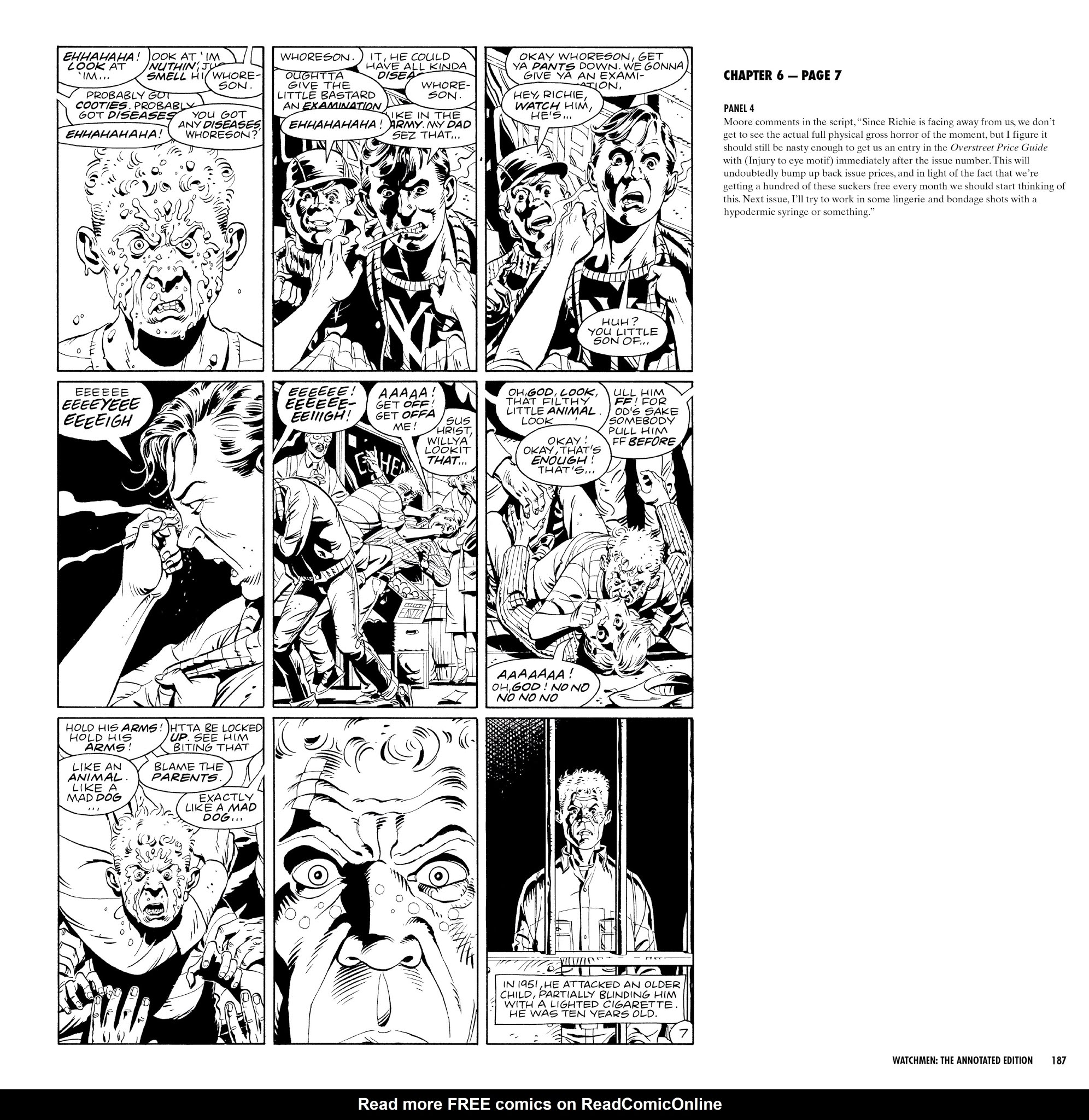 Read online Watchmen: The Annotated Edition comic -  Issue # TPB - 187