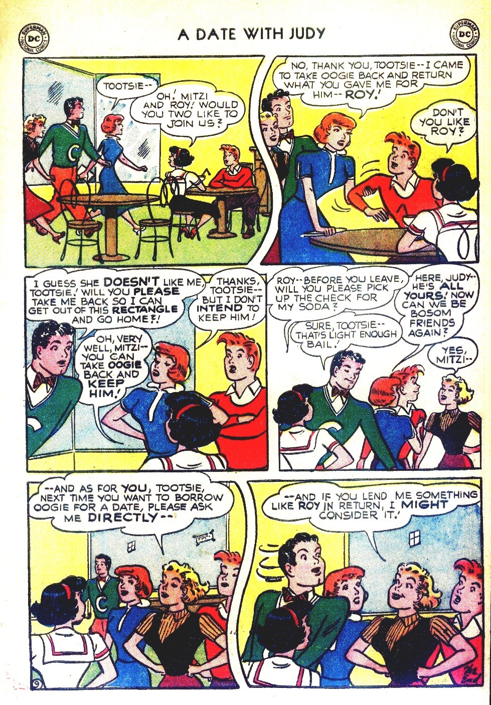 Read online A Date with Judy comic -  Issue #39 - 41