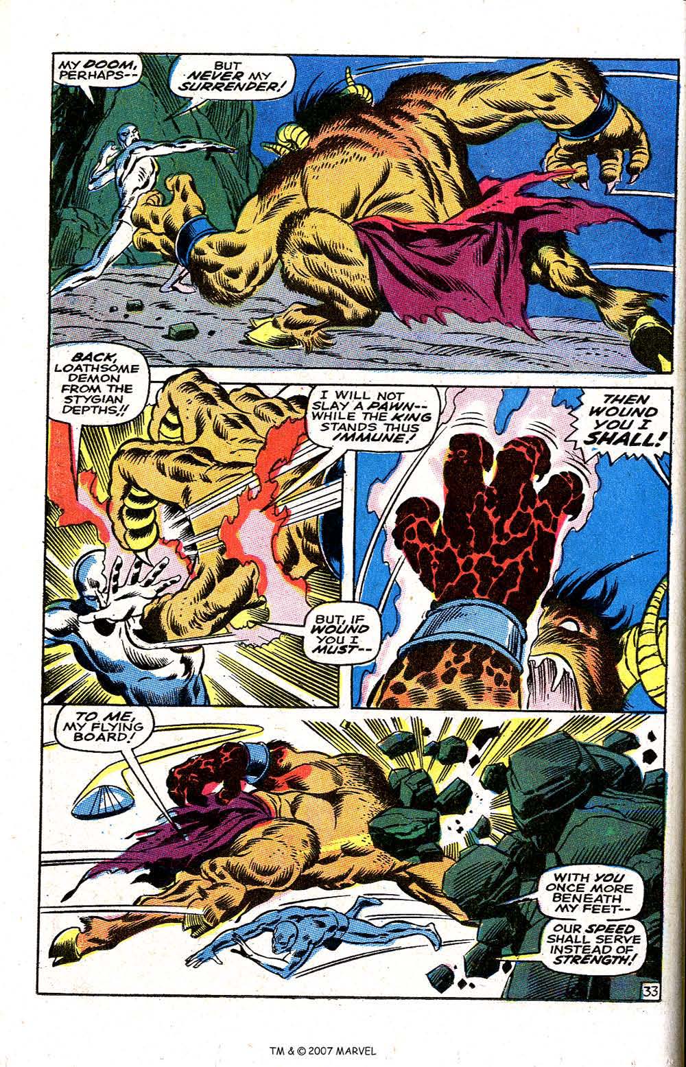 Read online Silver Surfer (1968) comic -  Issue #3 - 40
