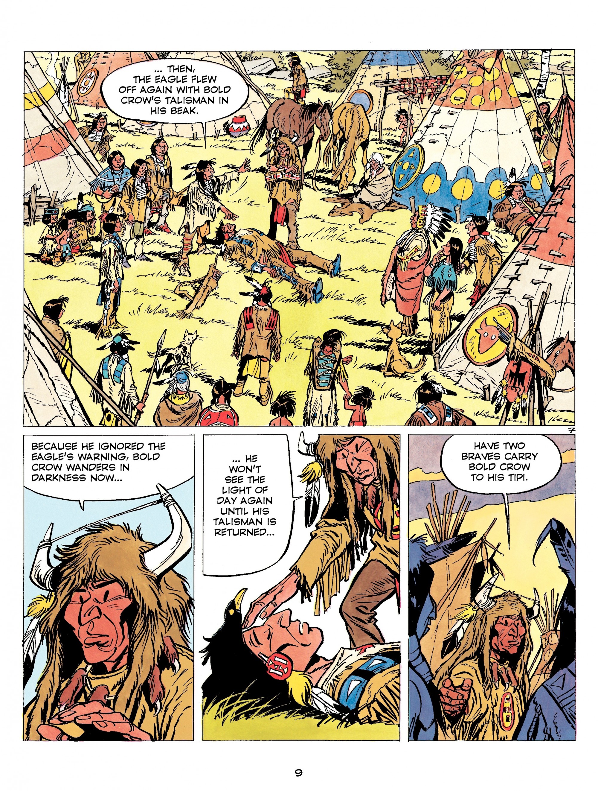 Read online Yakari comic -  Issue #8 - 9