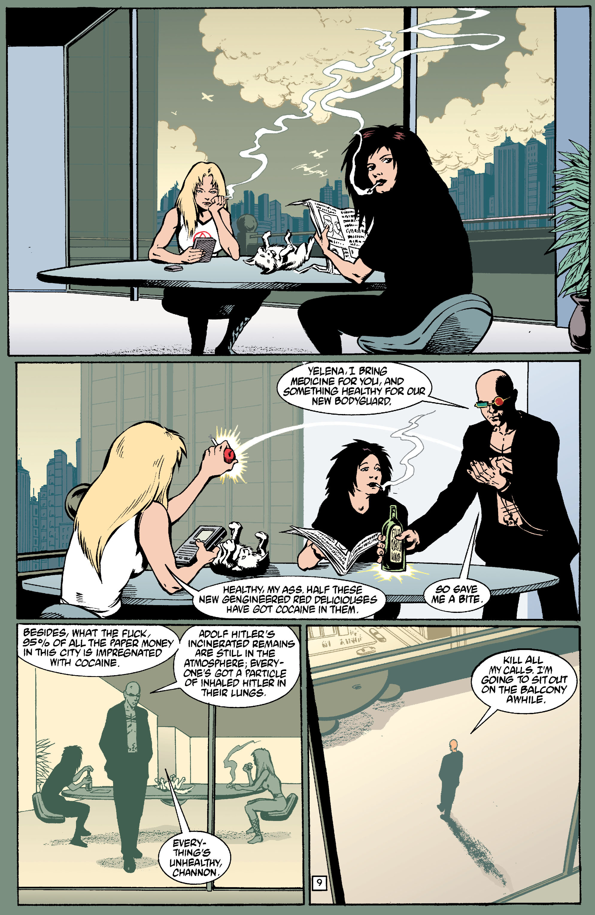Read online Transmetropolitan comic -  Issue #19 - 10