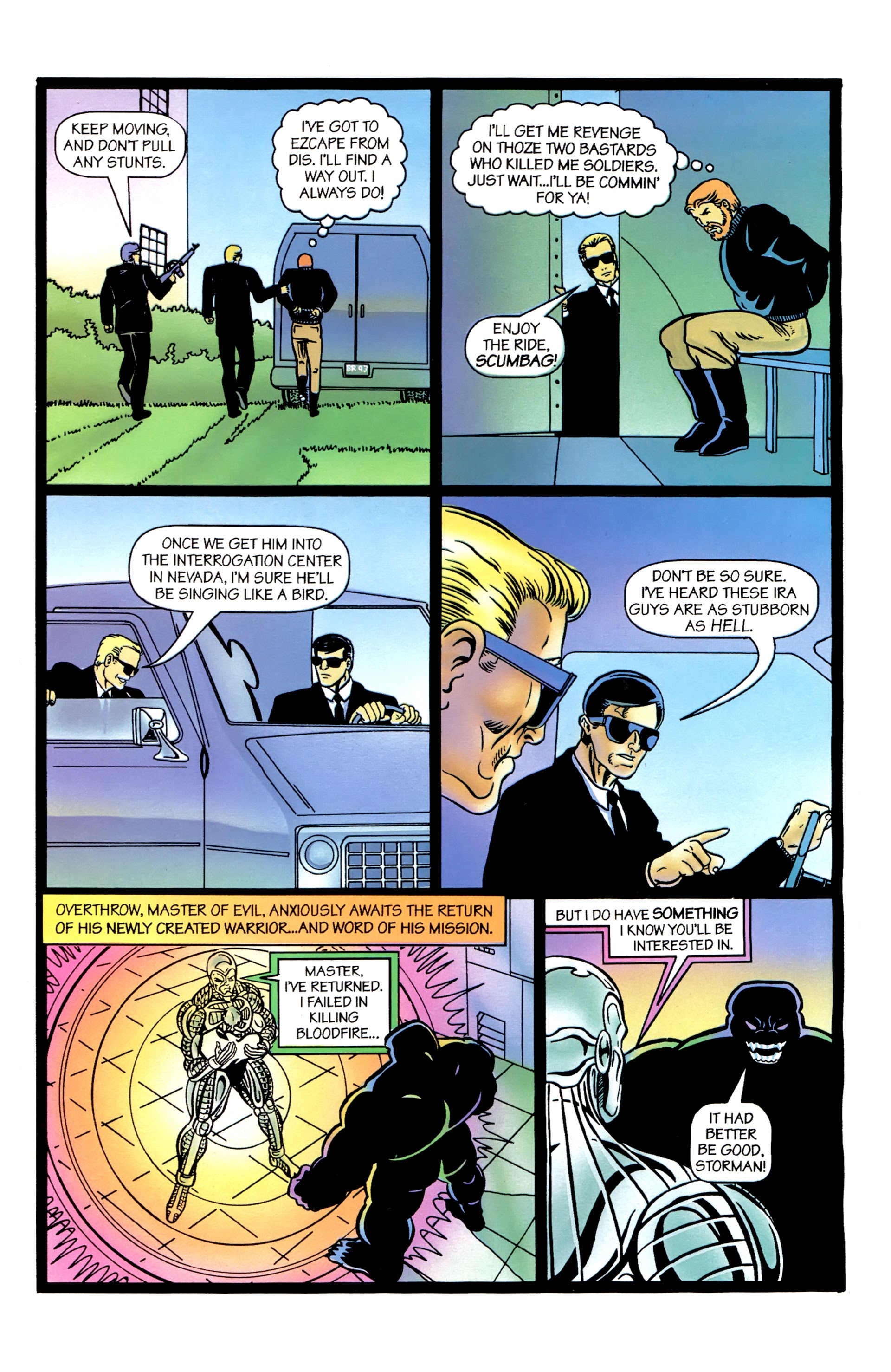 Read online Bloodfire comic -  Issue #7 - 22