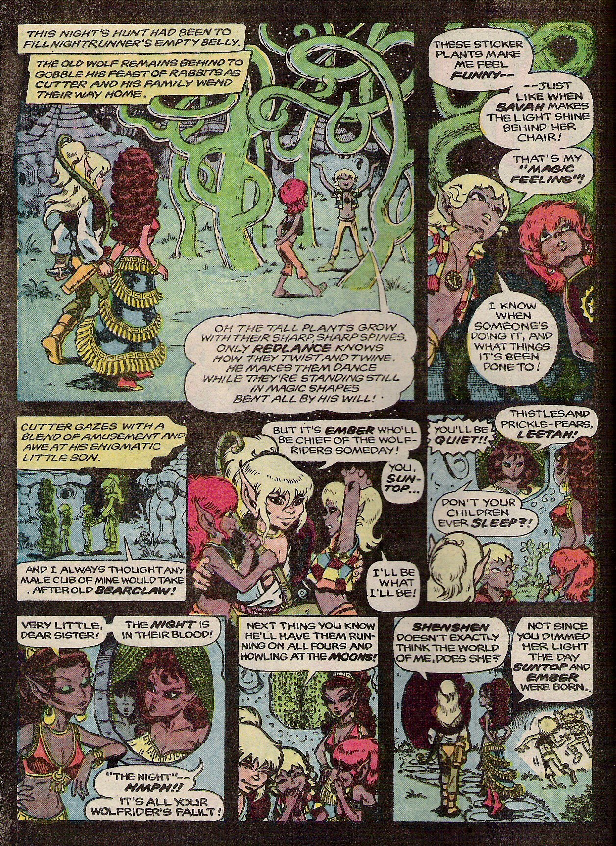 Read online ElfQuest comic -  Issue #9 - 6