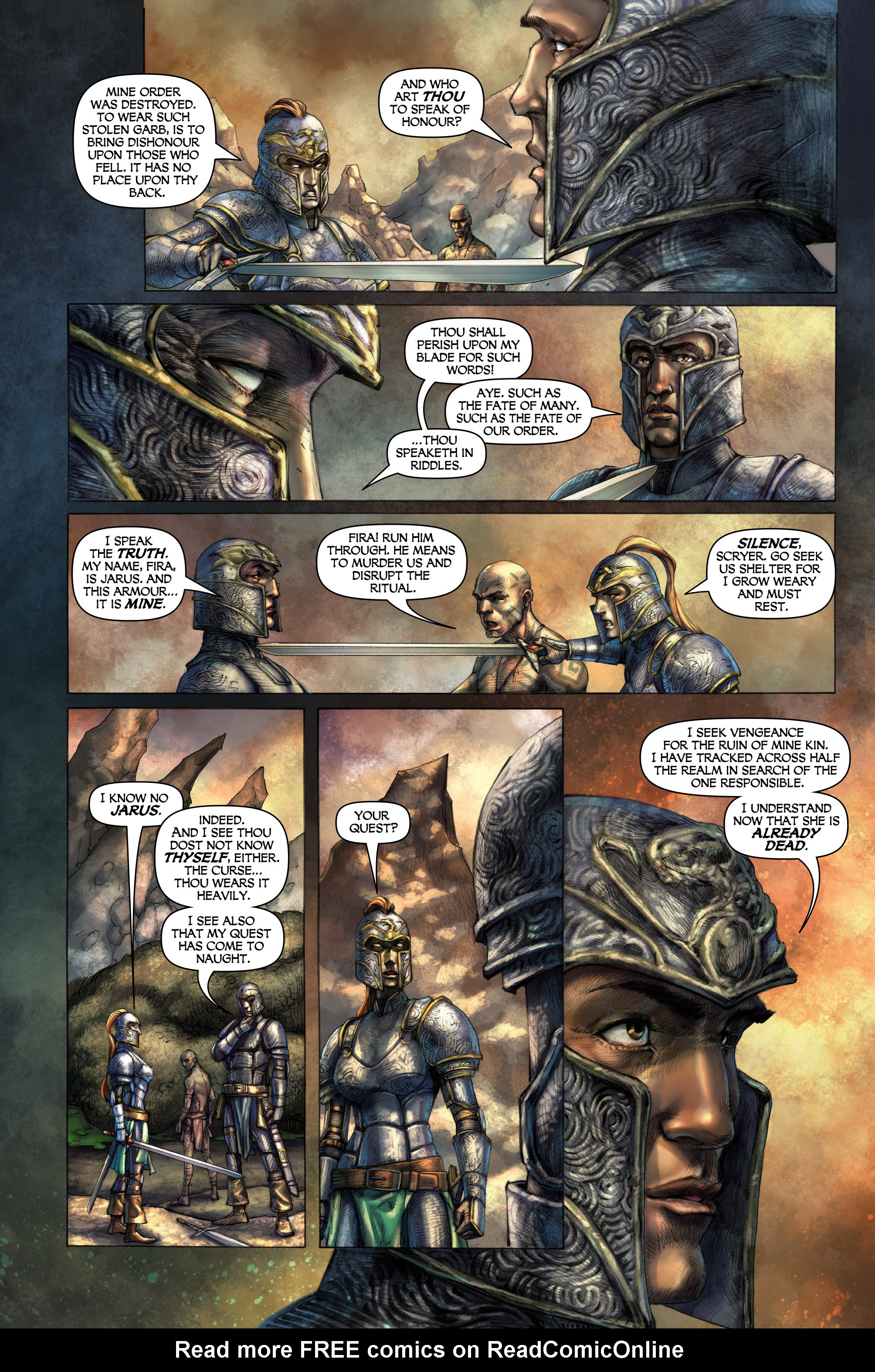 Read online Dark Souls comic -  Issue #4 - 8