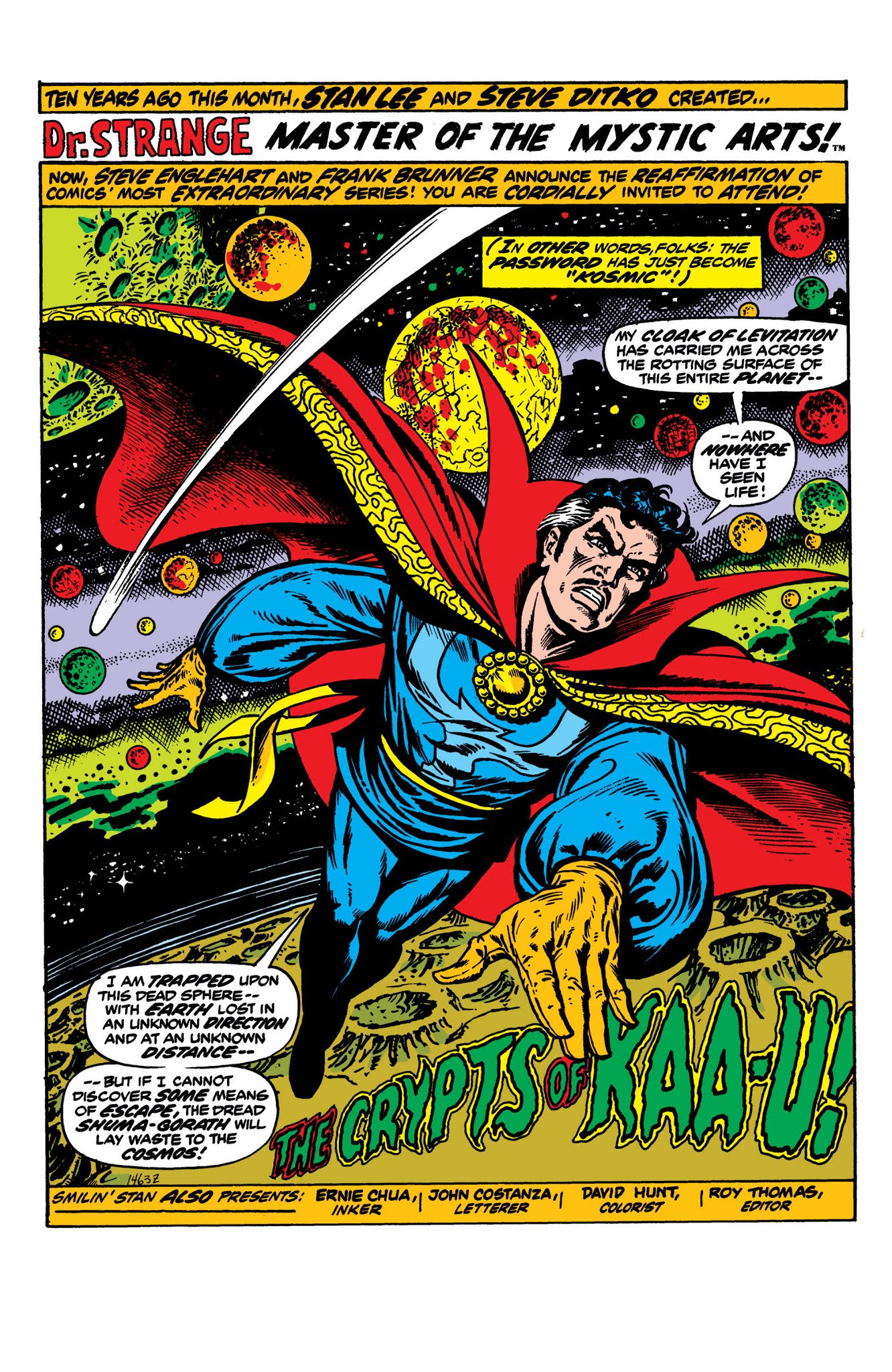 Read online Marvel Masterworks: Doctor Strange comic -  Issue # TPB 5 (Part 1) - 10