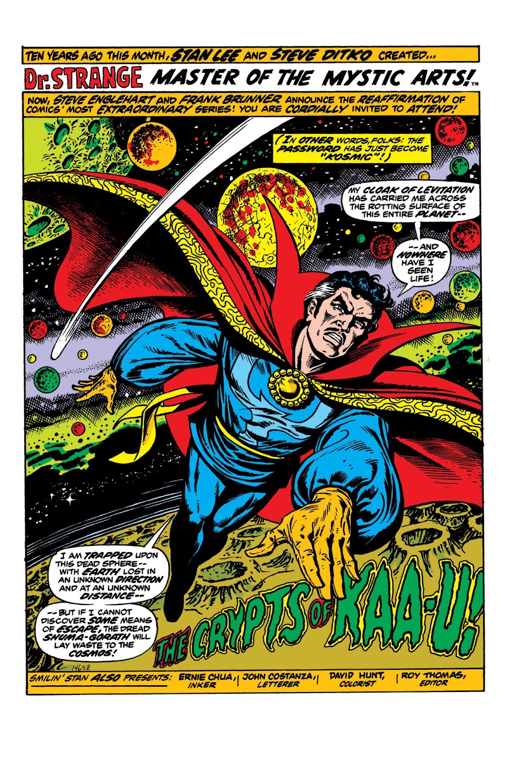 Marvel Masterworks: Doctor Strange issue TPB 5 (Part 1) - Page 10