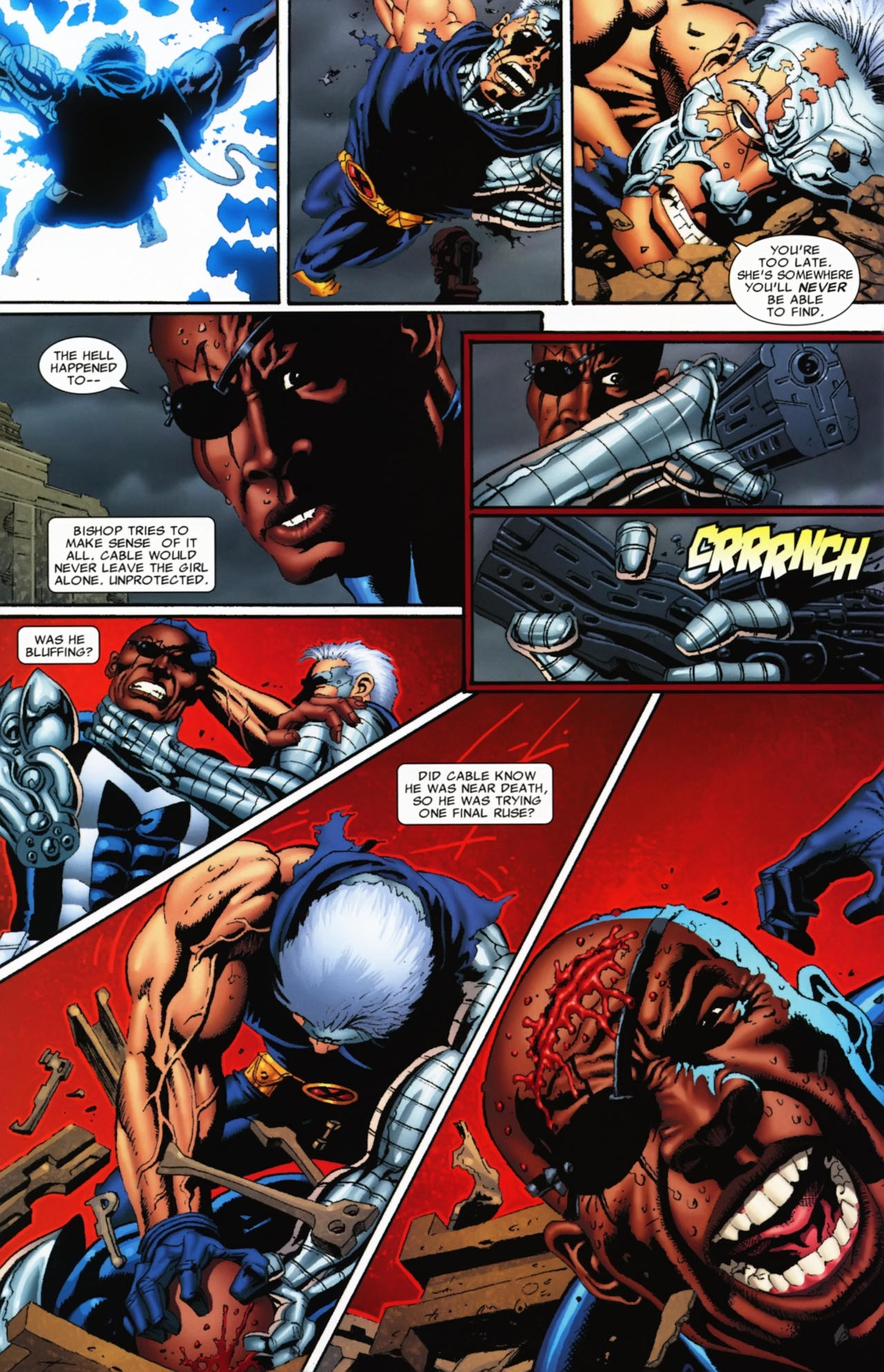 Read online Cable (2008) comic -  Issue #16 - 17