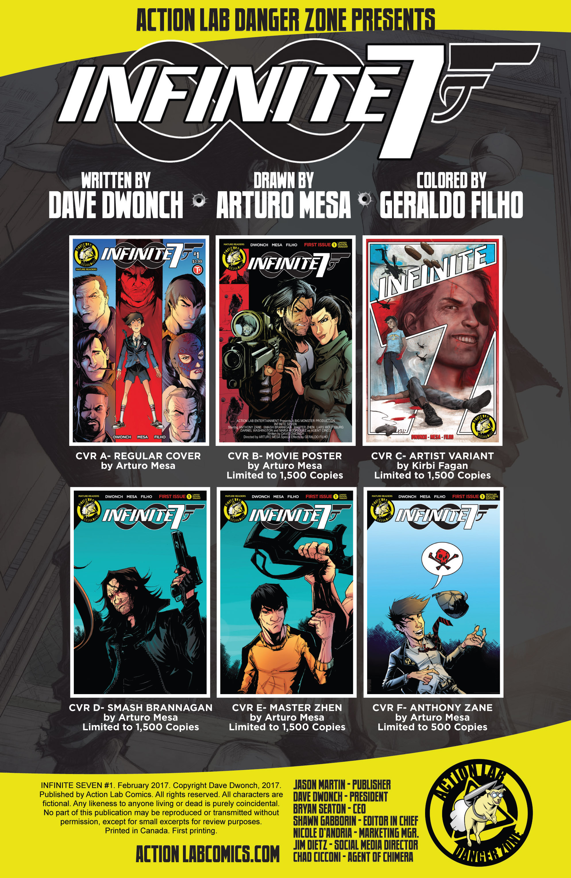 Read online Infinite Seven comic -  Issue #1 - 2