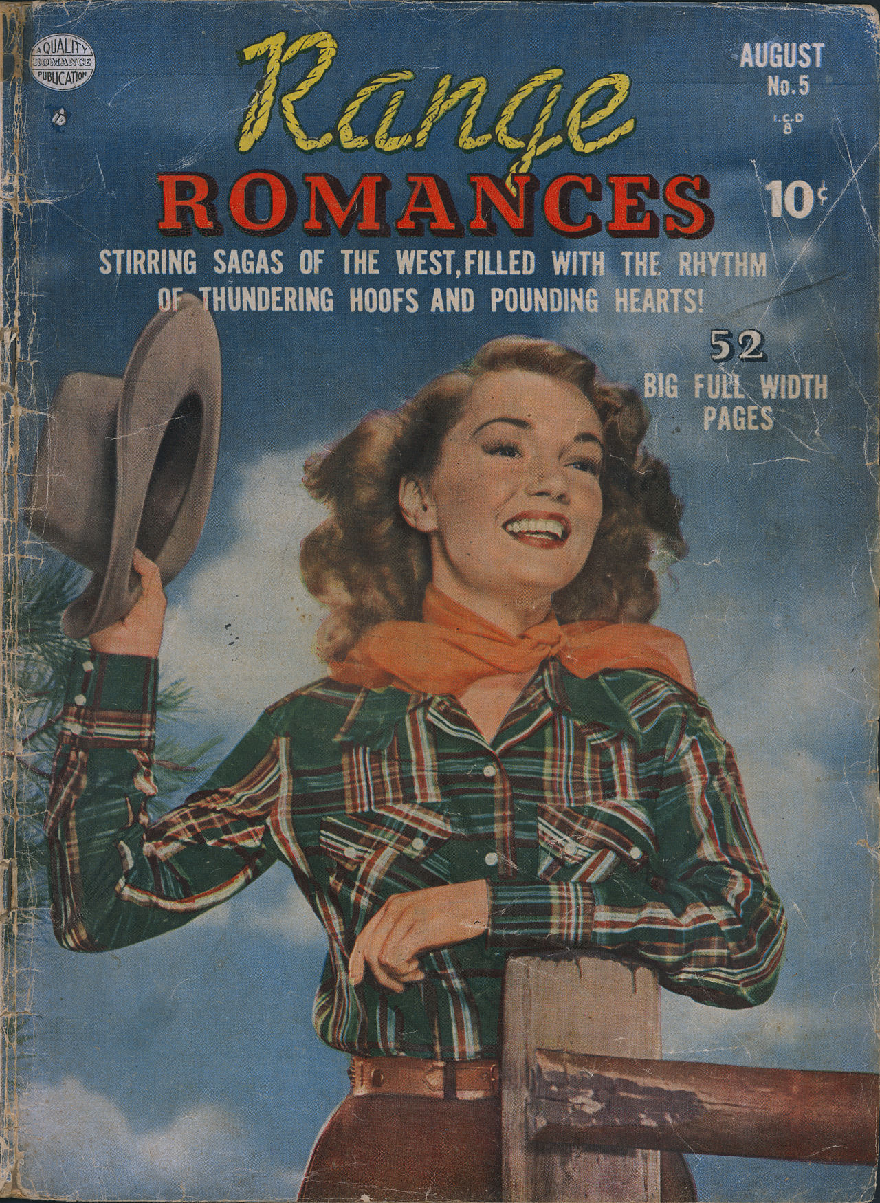 Read online Range Romances comic -  Issue #5 - 1