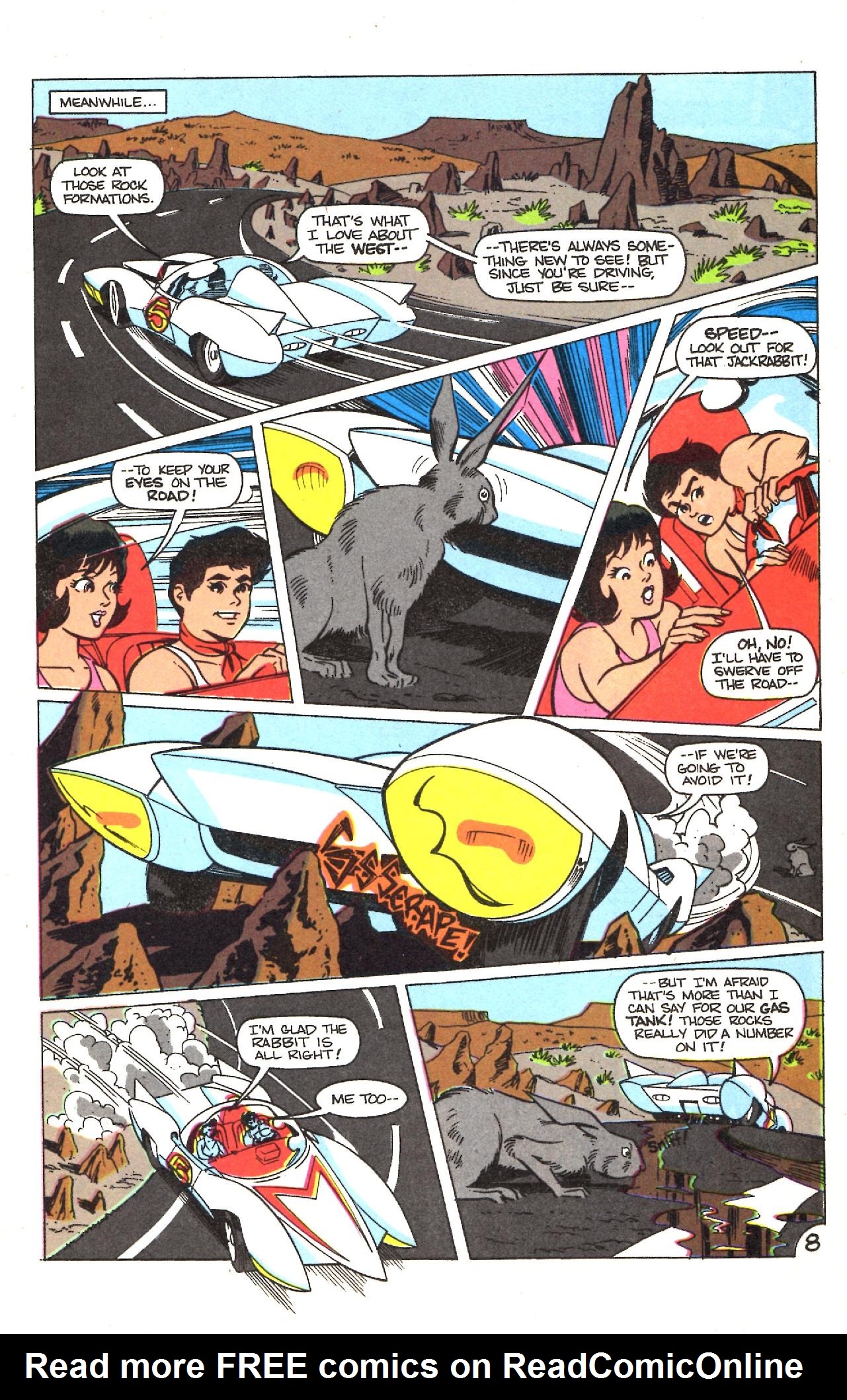 Read online Speed Racer (1987) comic -  Issue #32 - 11