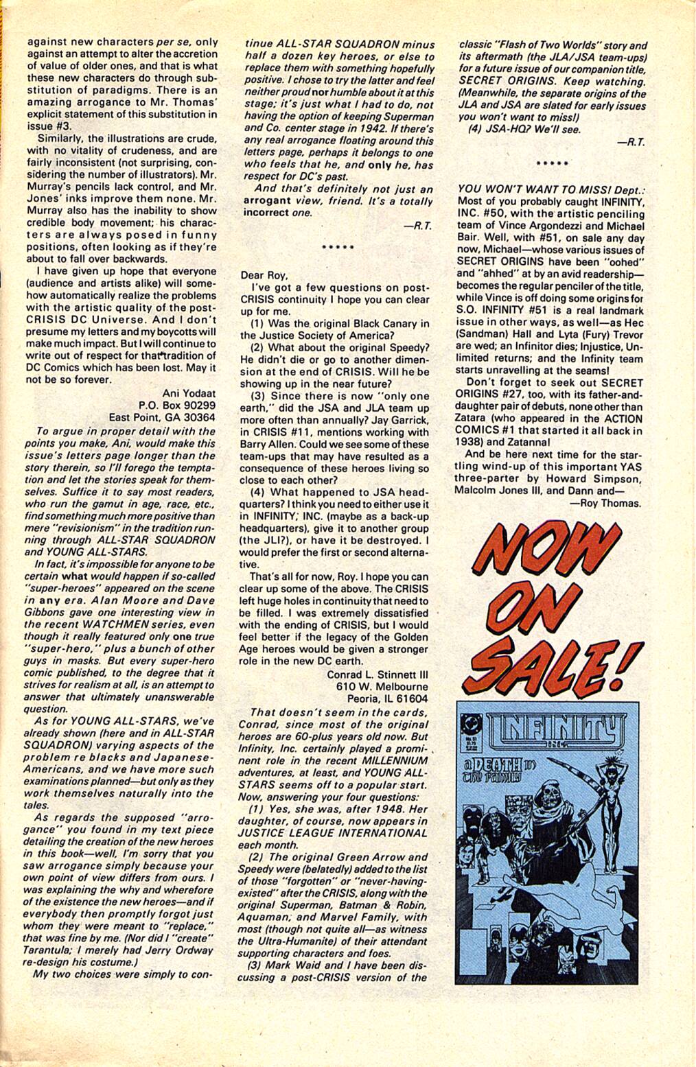 Read online Young All-Stars comic -  Issue #13 - 27