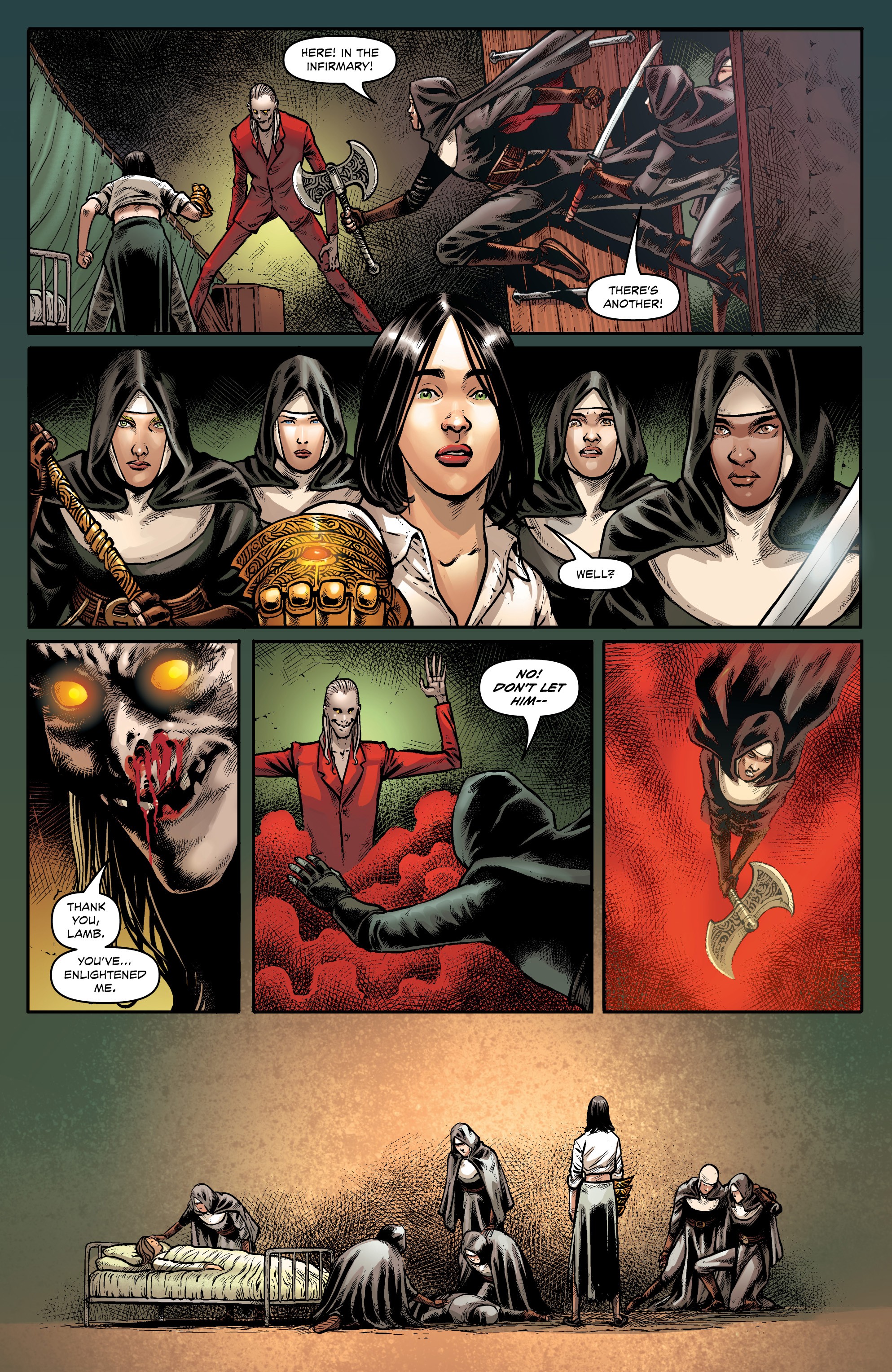 Read online Warrior Nun: Dora comic -  Issue #2 - 20
