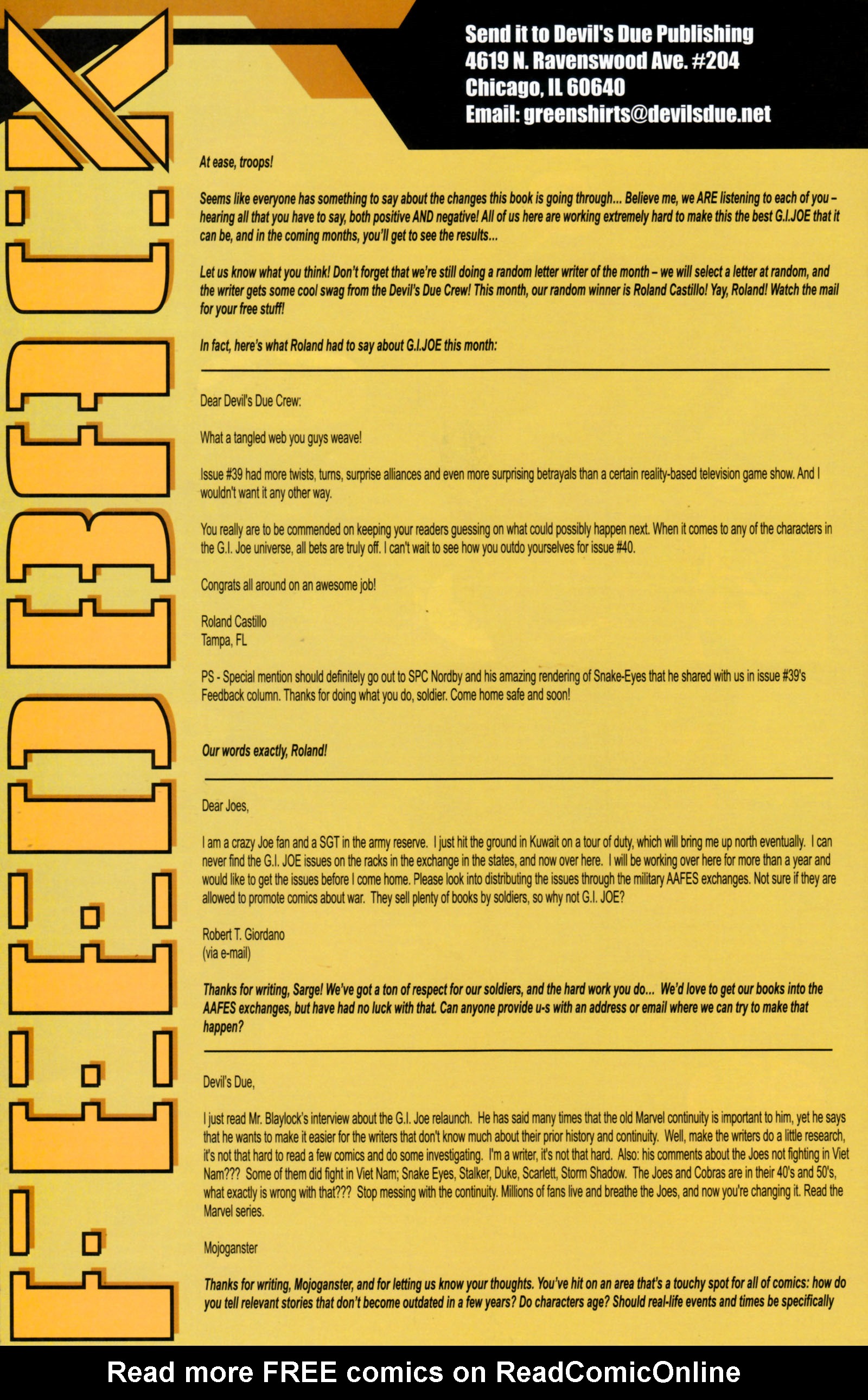 Read online G.I. Joe (2001) comic -  Issue #41 - 26