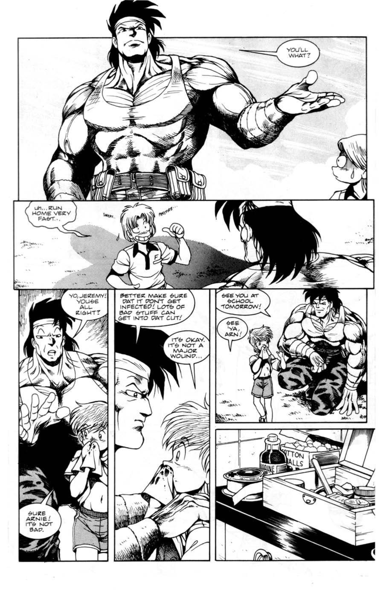 Read online Ninja High School (1986) comic -  Issue #0 - 27