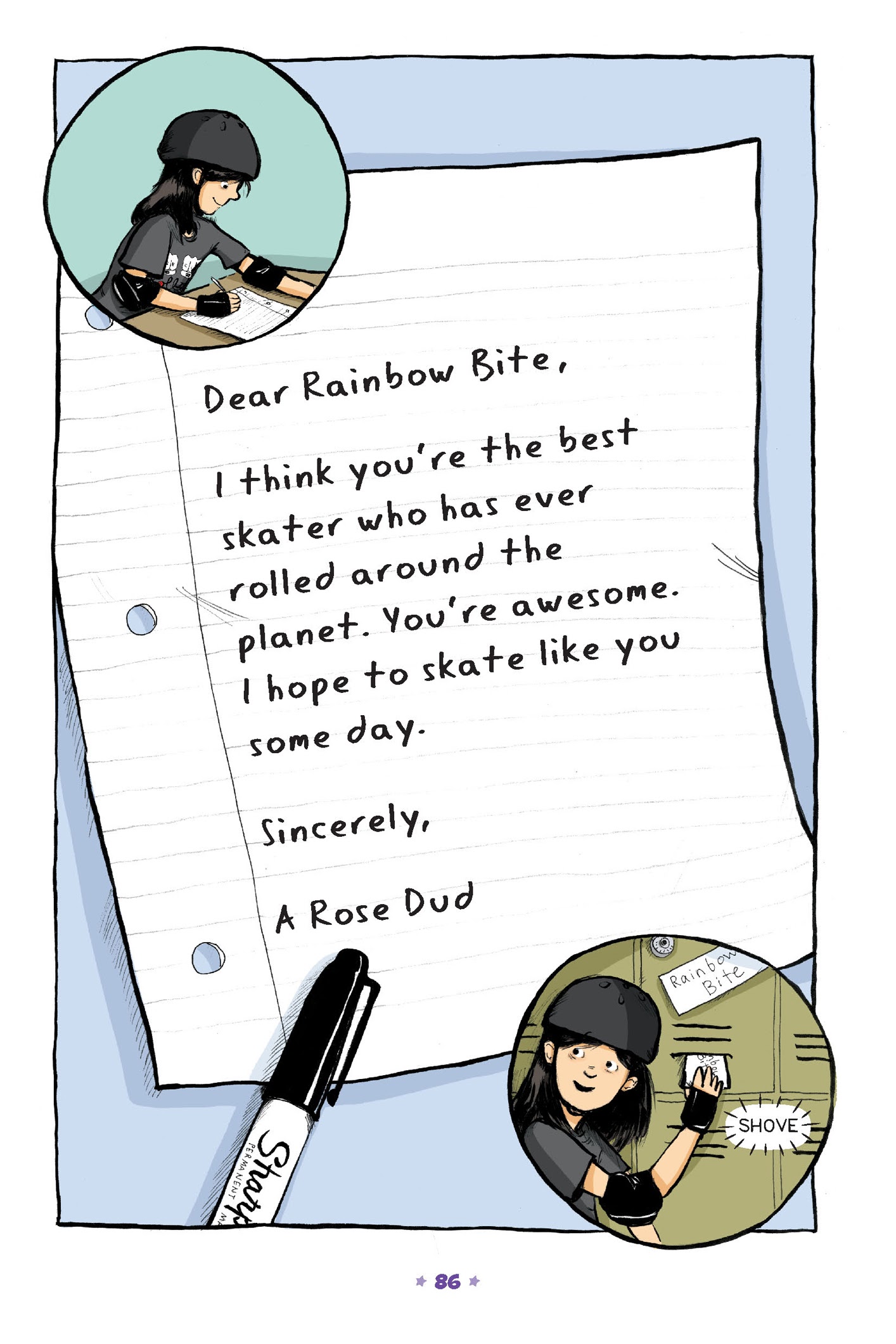 Read online Roller Girl comic -  Issue # TPB (Part 1) - 83