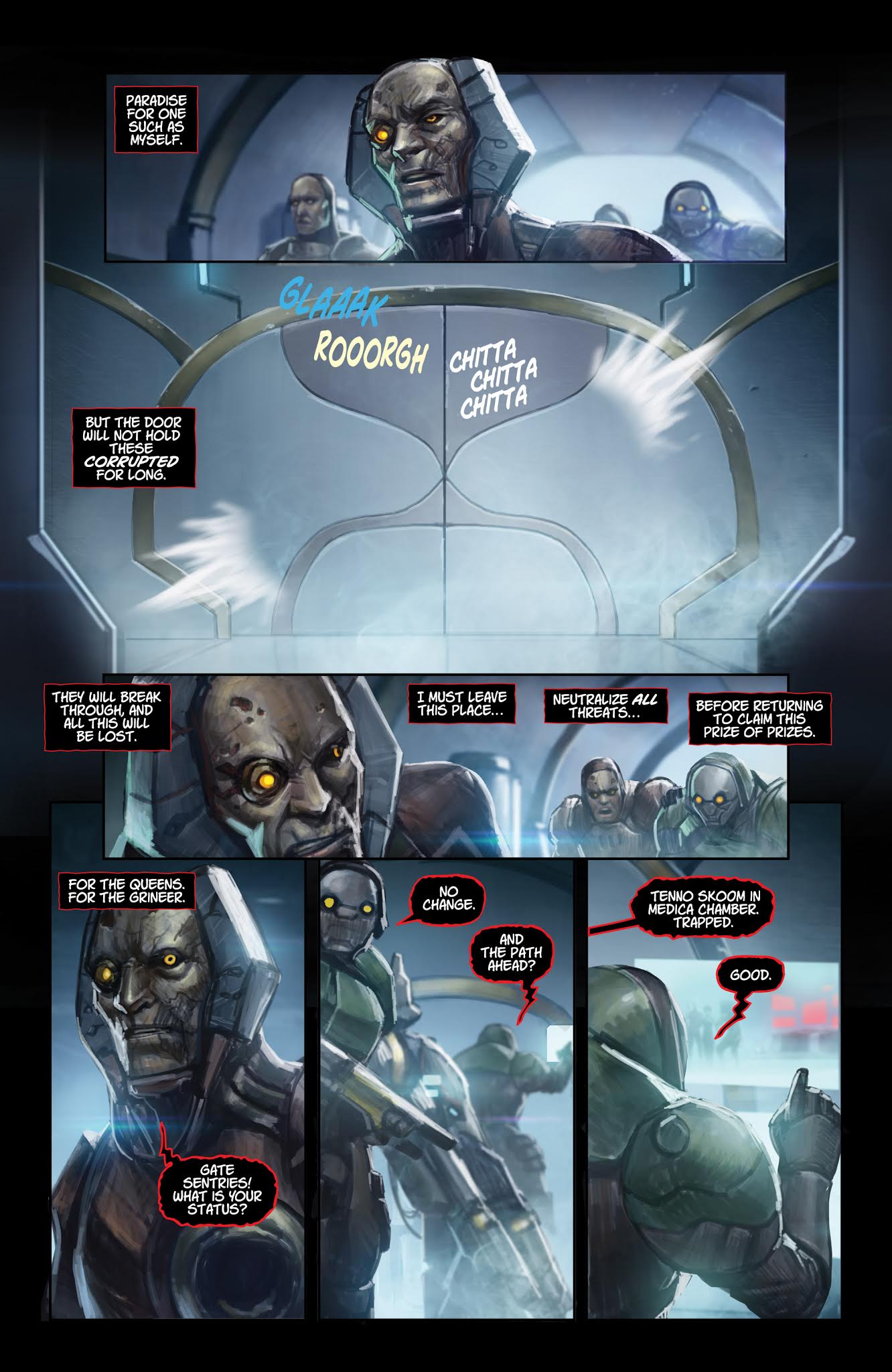 Read online Warframe comic -  Issue #5 - 7