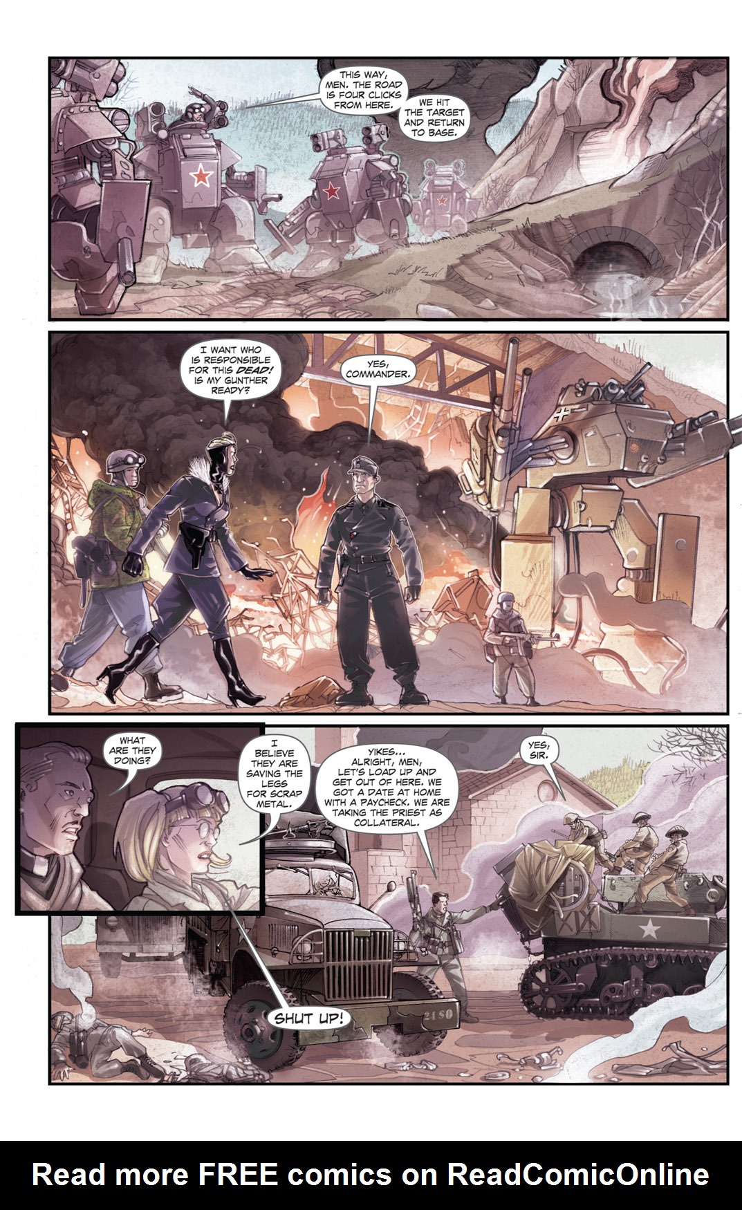Read online Dust Wars comic -  Issue #3 - 19