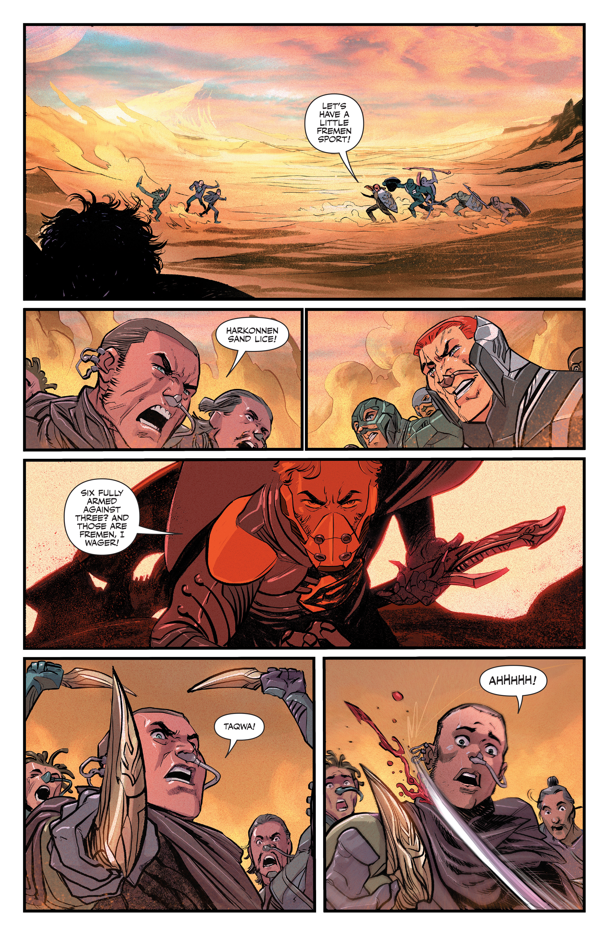 Read online Dune: House Atreides comic -  Issue #3 - 21