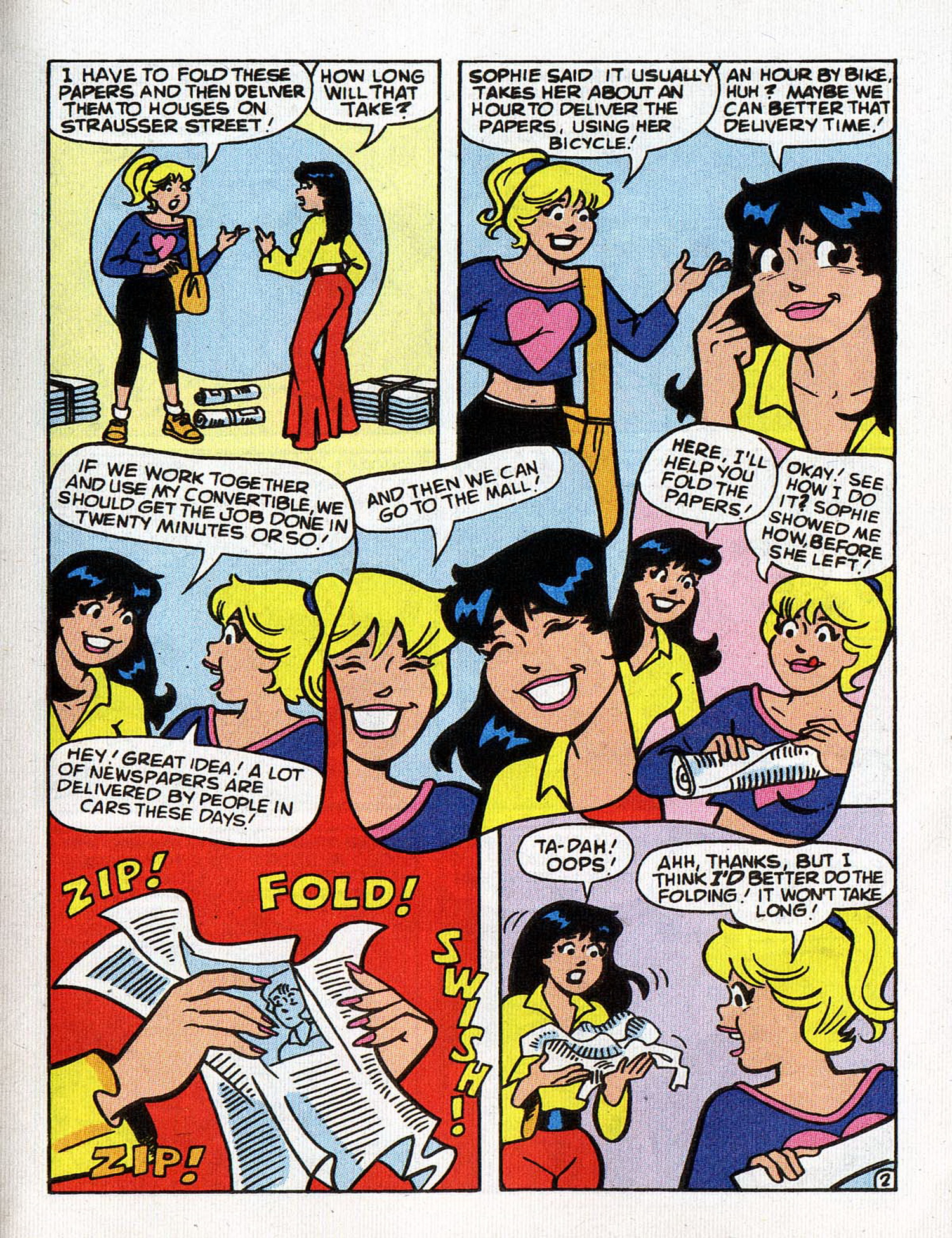 Read online Betty and Veronica Digest Magazine comic -  Issue #106 - 37