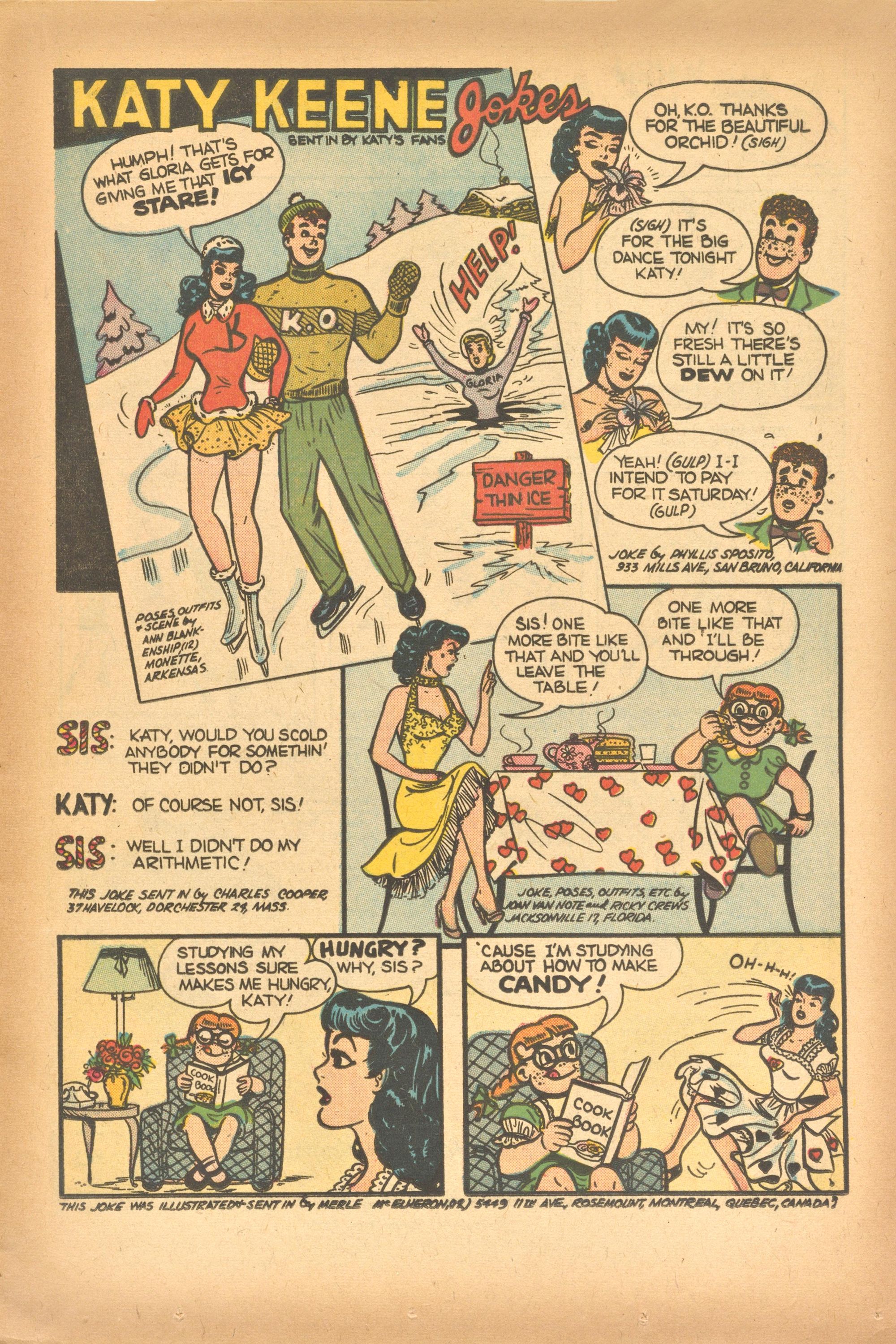 Read online Katy Keene (1949) comic -  Issue #23 - 13