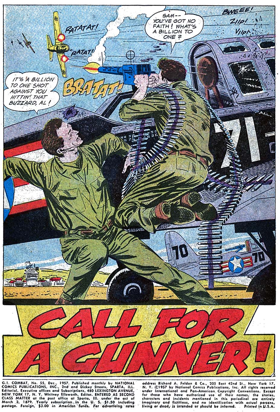 Read online G.I. Combat (1952) comic -  Issue #55 - 3
