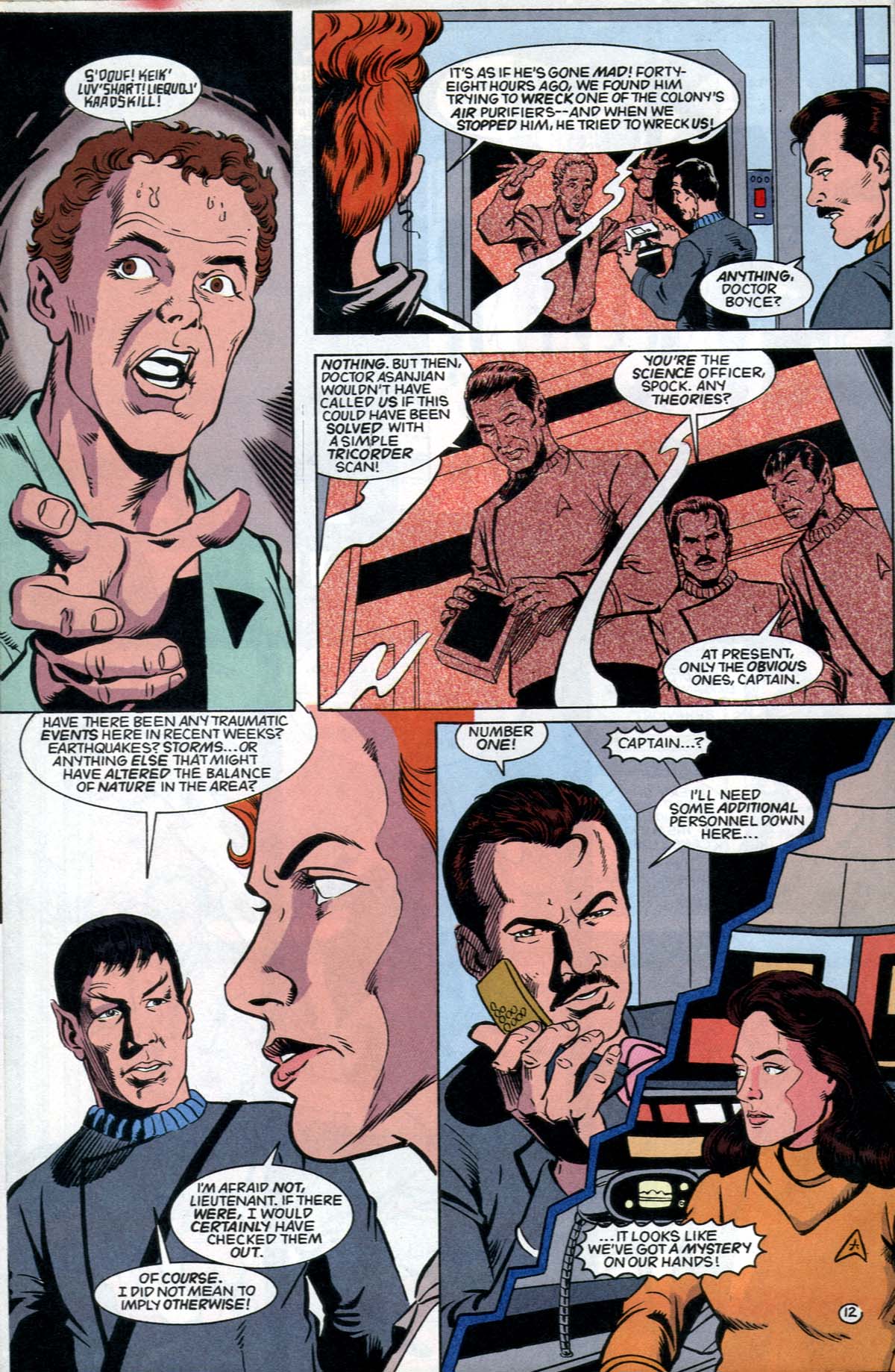 Read online Star Trek (1989) comic -  Issue # _Annual 4 - 13