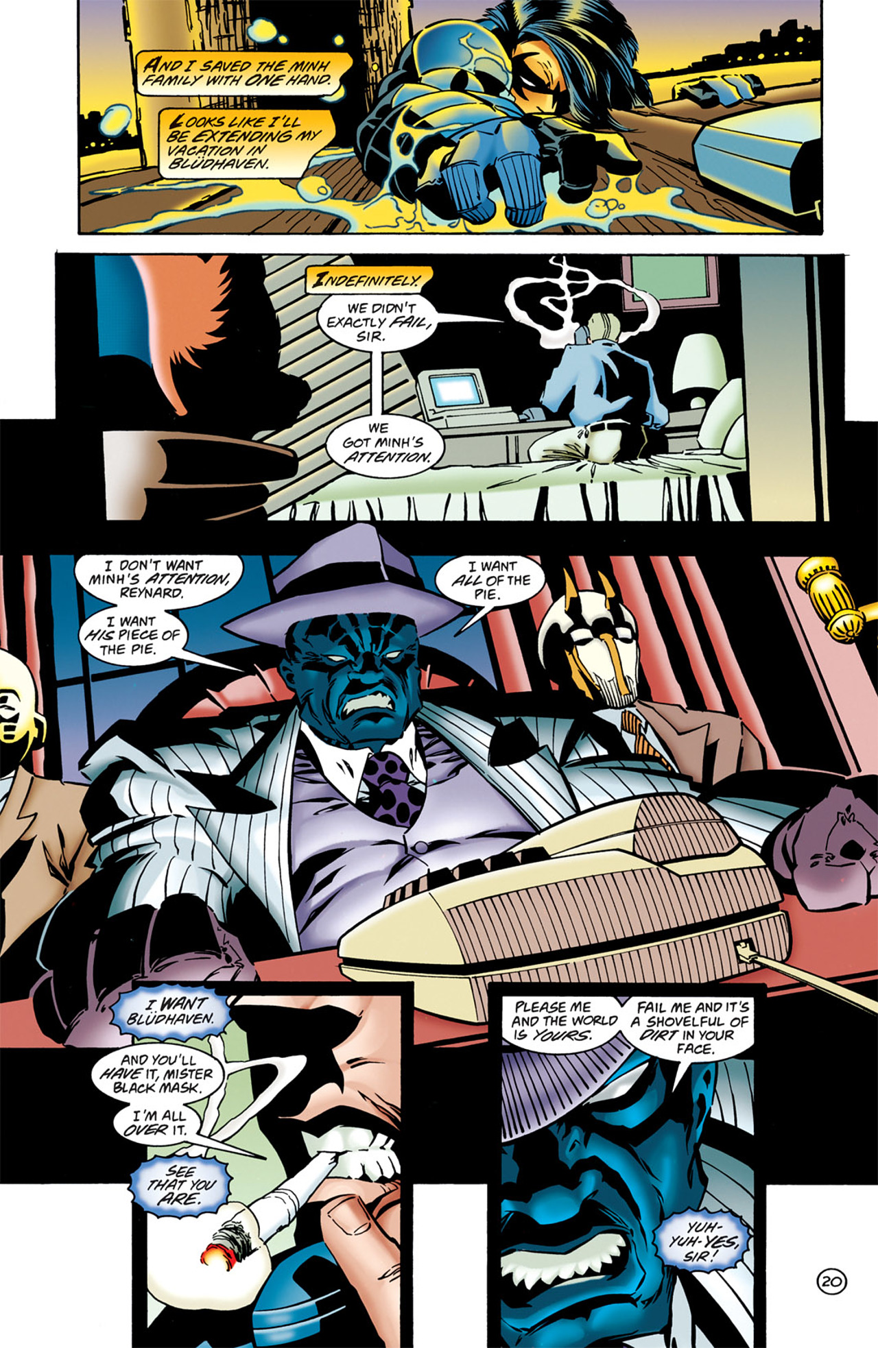Read online Nightwing (1996) comic -  Issue #1 - 21