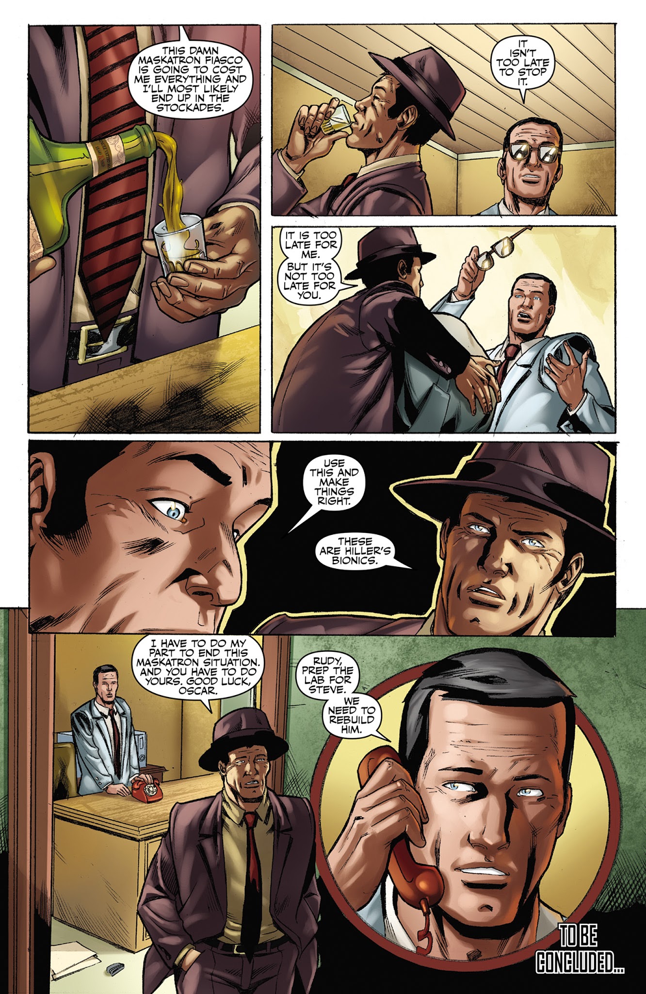 Read online The Six Million Dollar Man: Season Six comic -  Issue #5 - 24