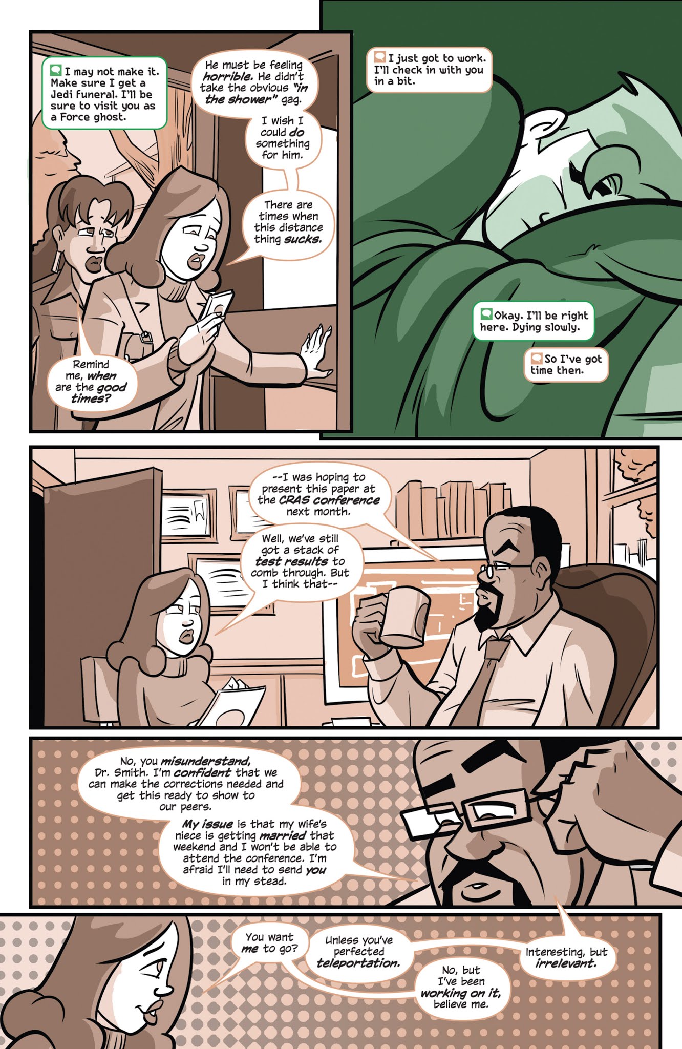 Read online Long Distance comic -  Issue #3 - 21