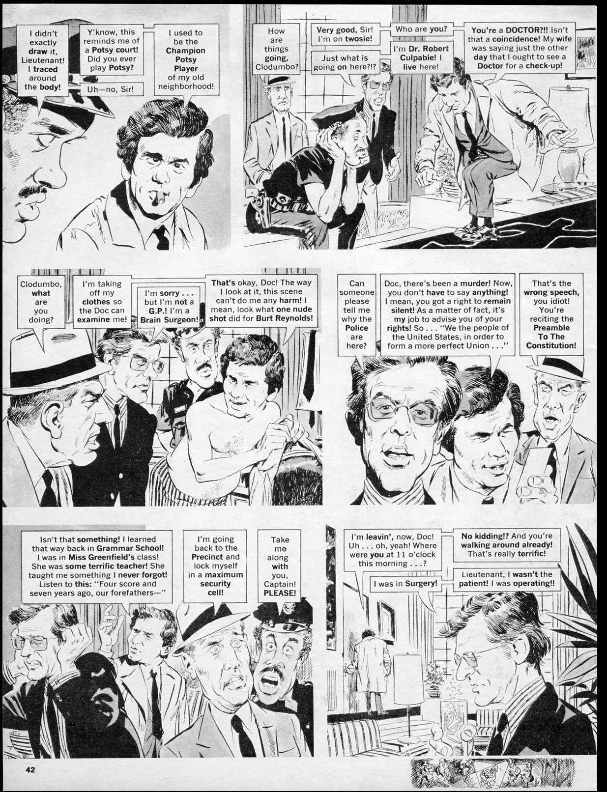 Read online MAD comic -  Issue #156 - 44