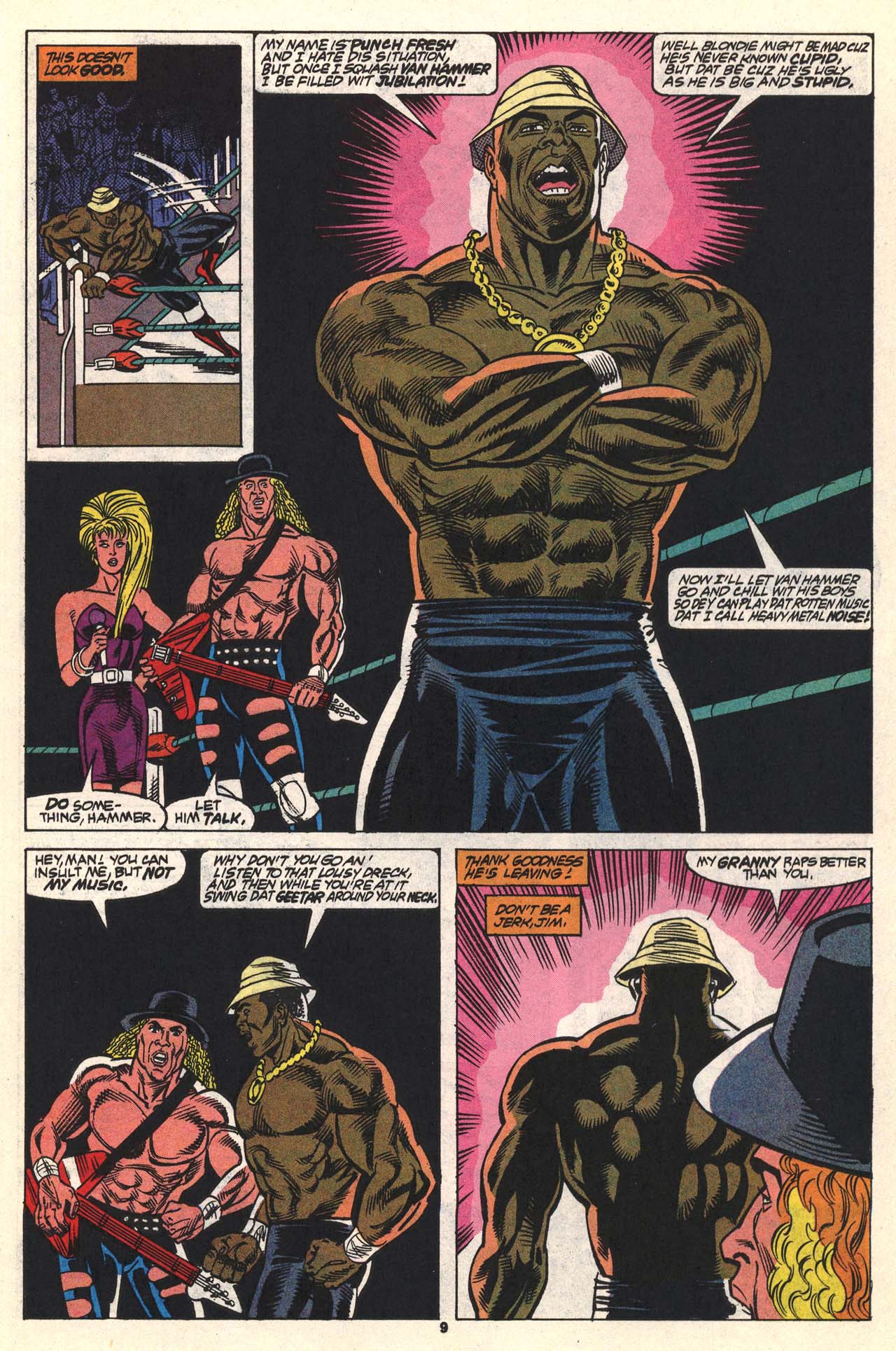 Read online WCW World Championship Wrestling comic -  Issue #5 - 10