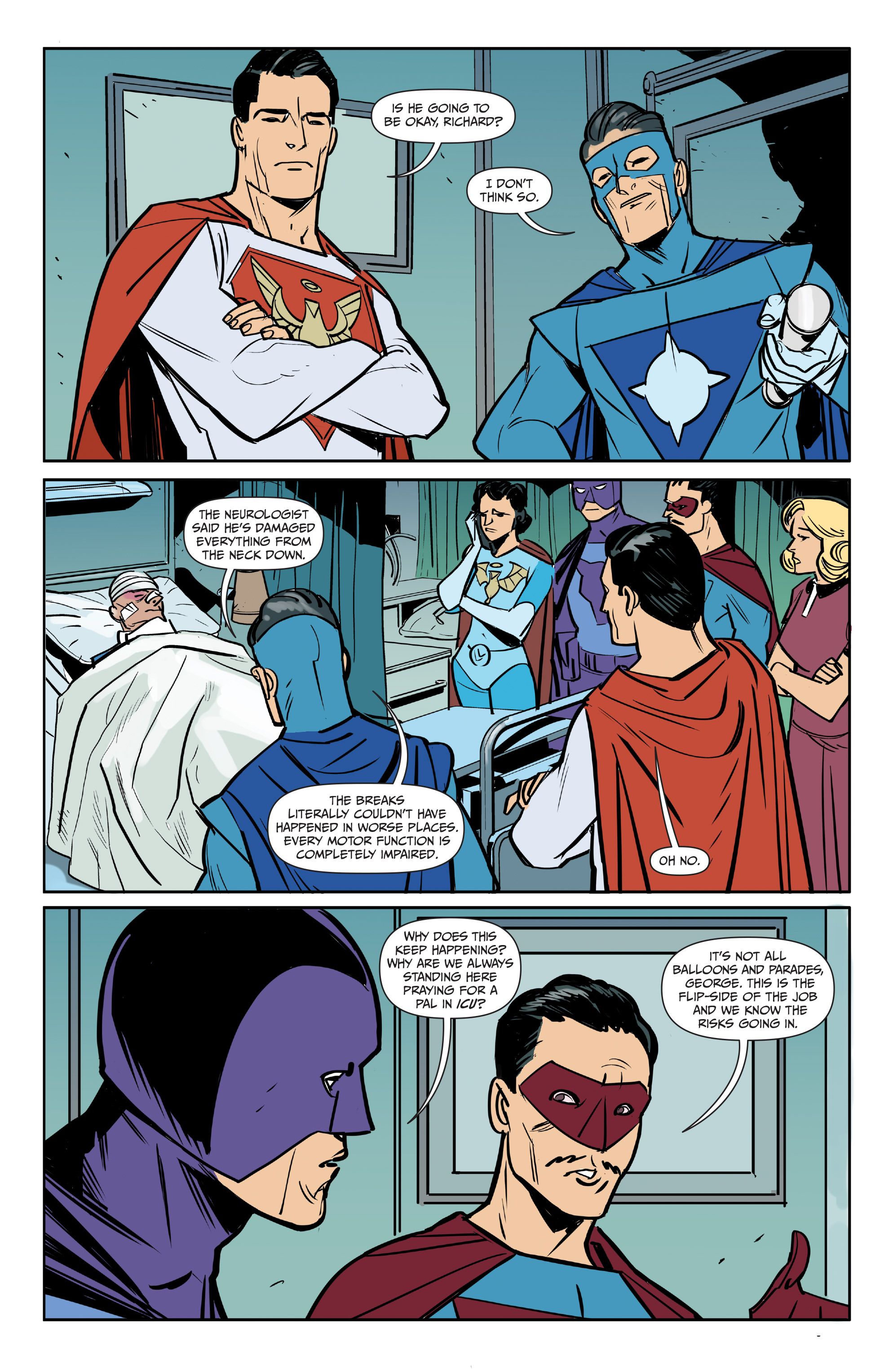 Read online Jupiter's Circle comic -  Issue #4 - 19