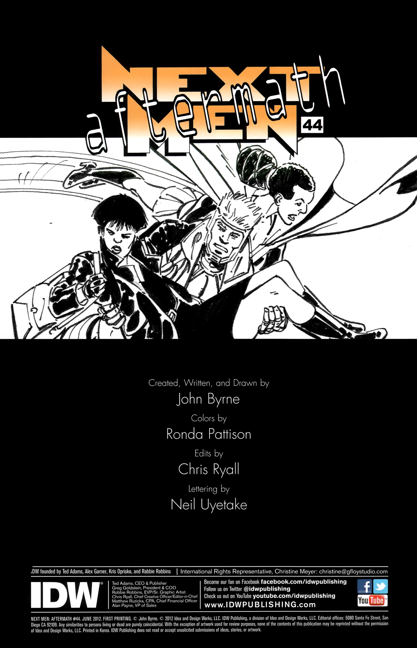 Read online Next Men: Aftermath comic -  Issue #44 - 2