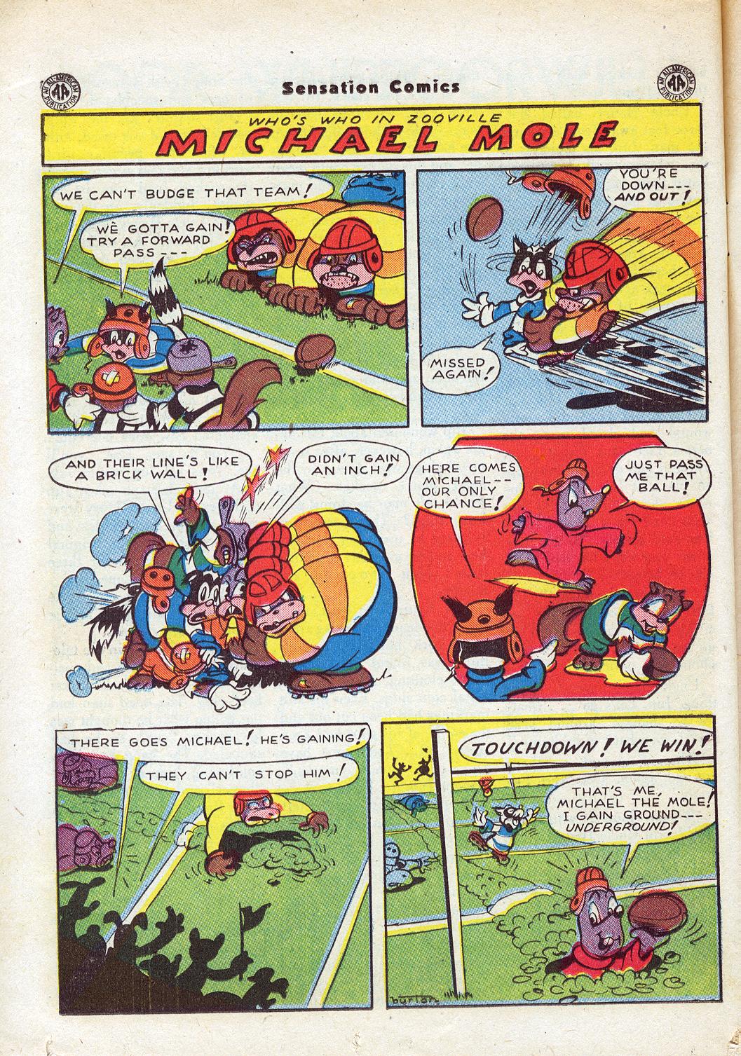 Read online Sensation (Mystery) Comics comic -  Issue #46 - 38