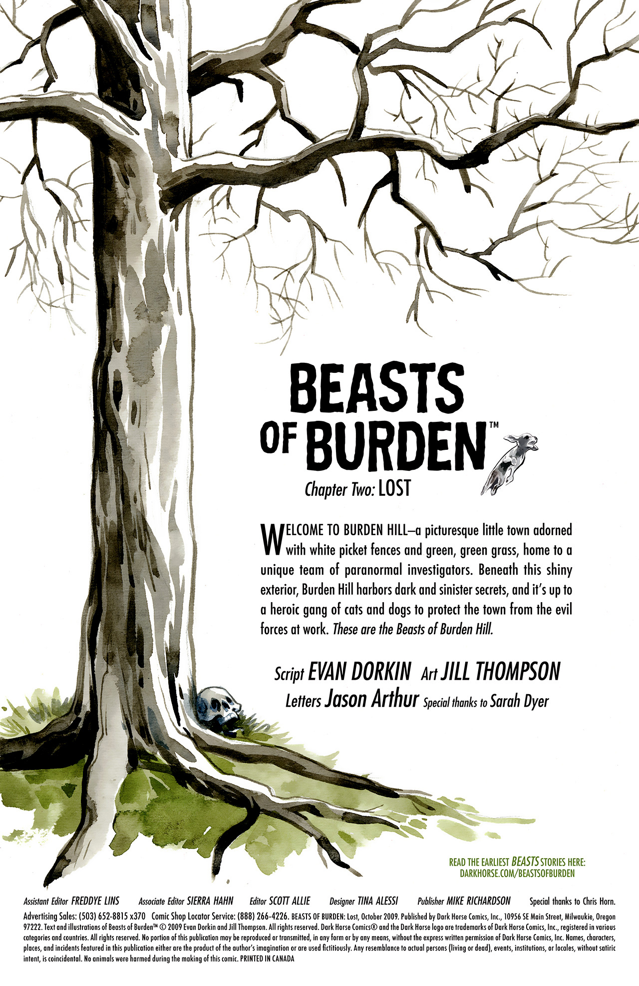 Read online Beasts of Burden comic -  Issue #2 - 2