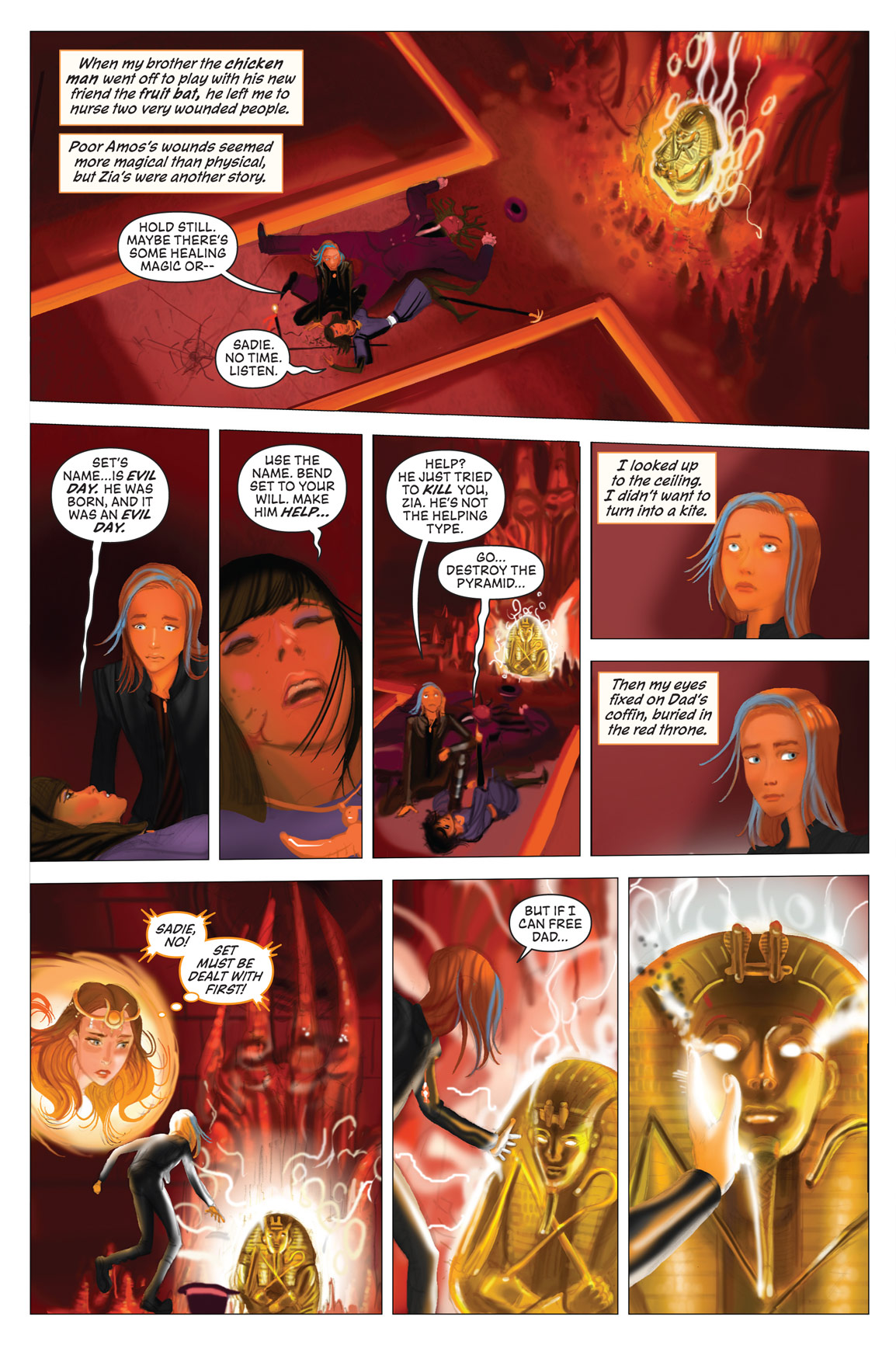 Read online The Kane Chronicles comic -  Issue # TPB 1 - 166
