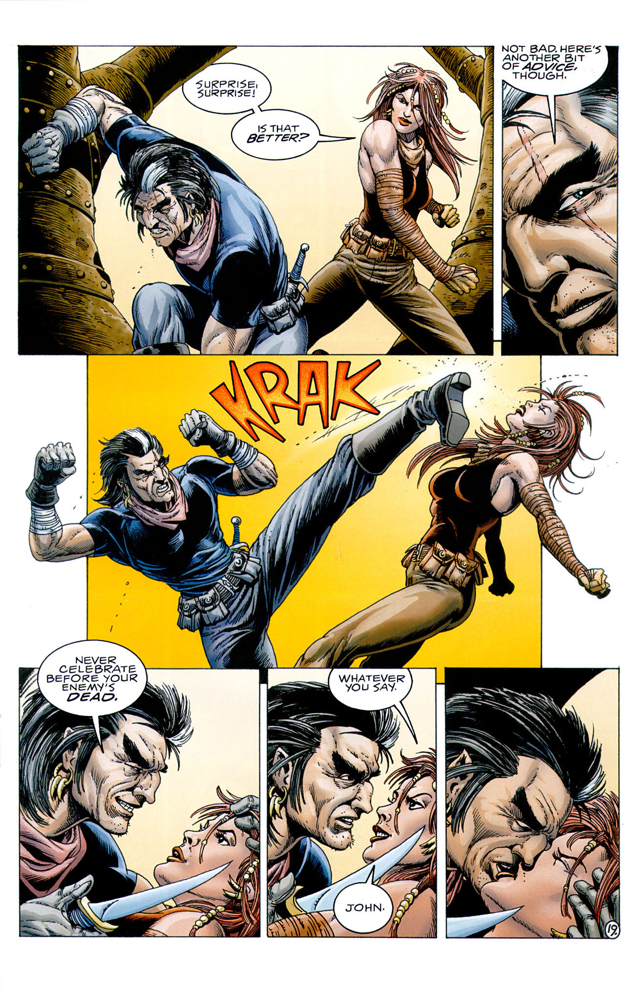 Read online Grimjack: Killer Instinct comic -  Issue #2 - 21