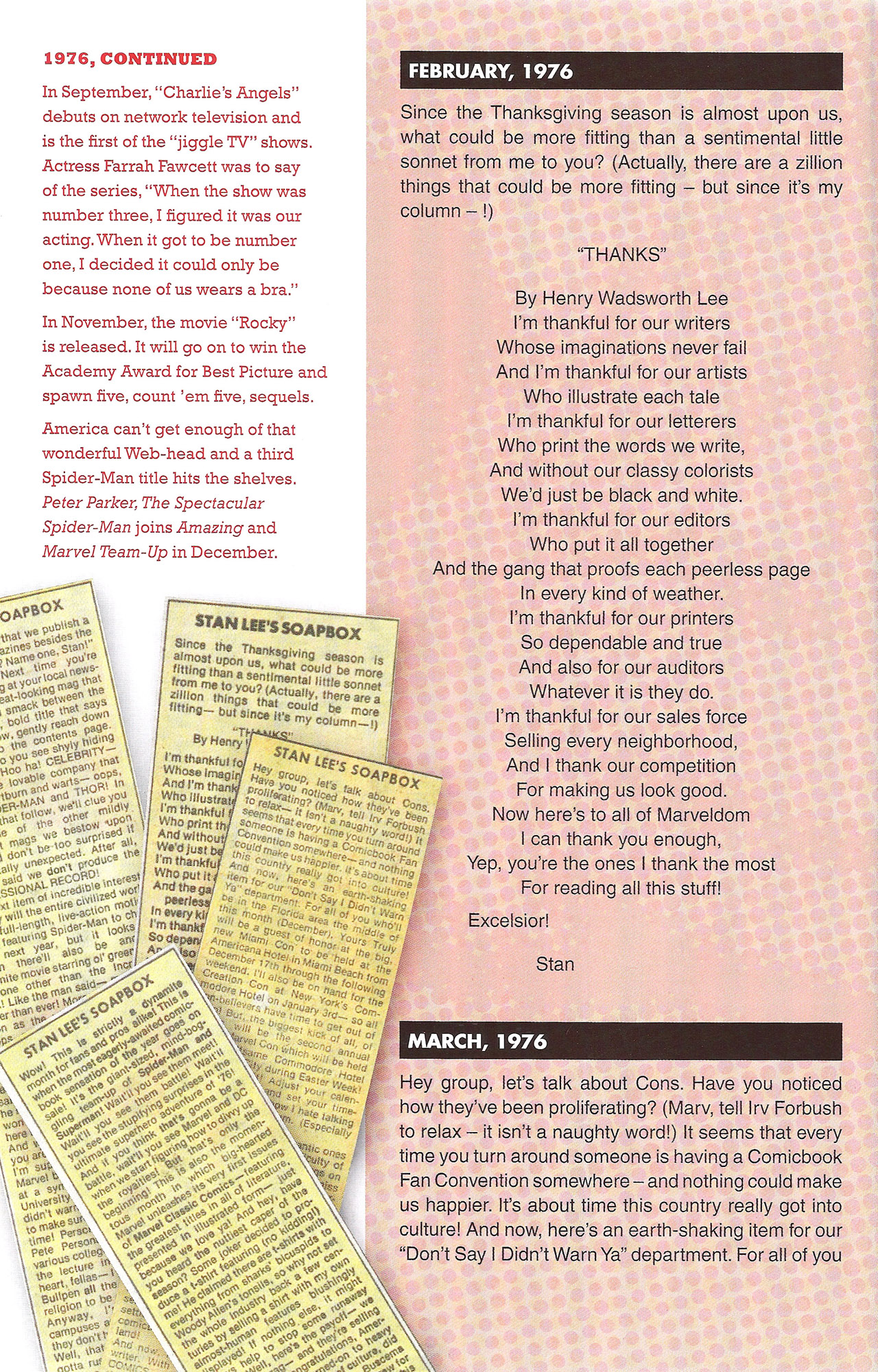 Read online Stan's Soapbox: The Collection comic -  Issue # TPB - 78