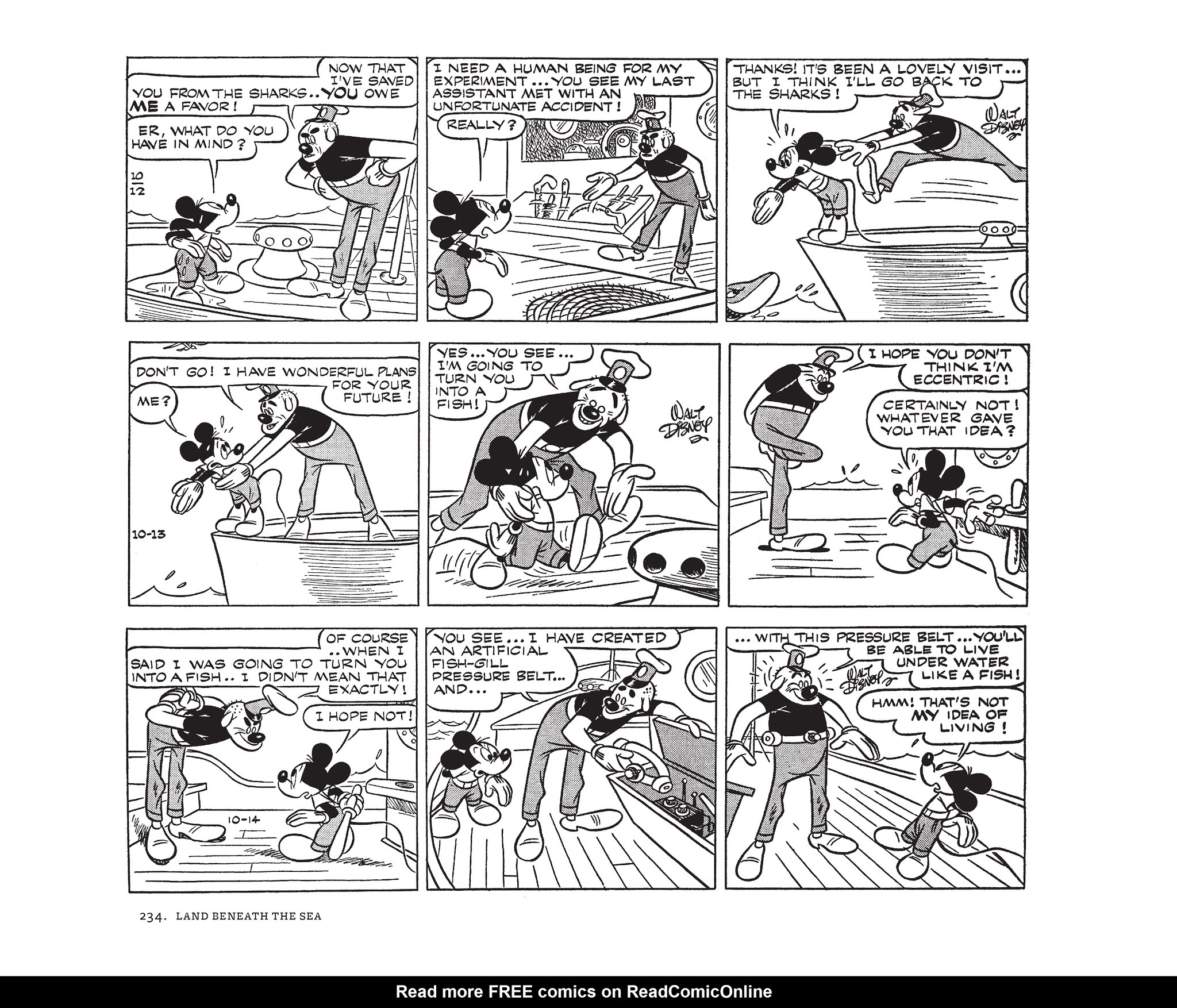 Read online Walt Disney's Mickey Mouse by Floyd Gottfredson comic -  Issue # TPB 10 (Part 3) - 34