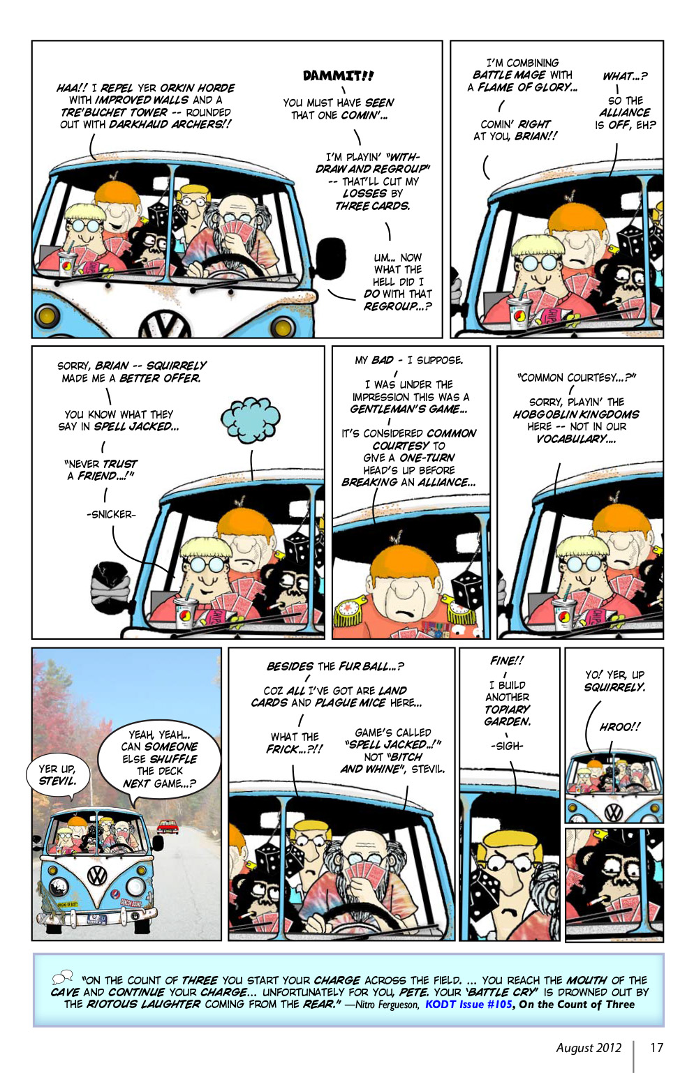 Read online Knights of the Dinner Table comic -  Issue #190 - 19