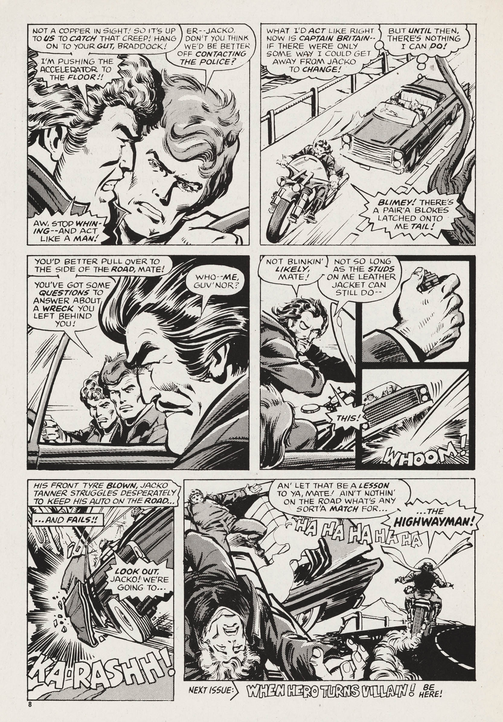 Read online Captain Britain (1976) comic -  Issue #37 - 8