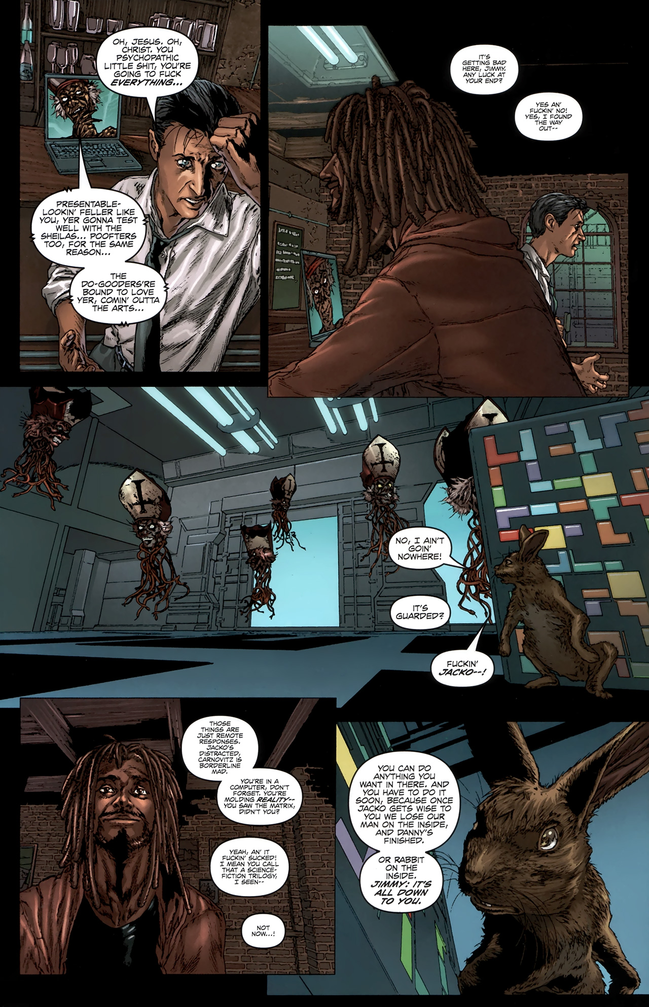 Read online Chronicles of Wormwood: The Last Battle comic -  Issue #6 - 12