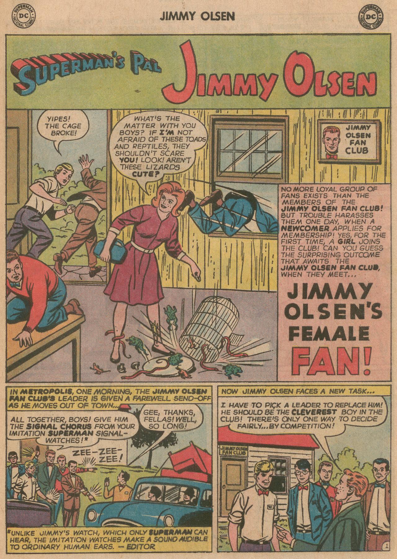 Read online Superman's Pal Jimmy Olsen comic -  Issue #84 - 25